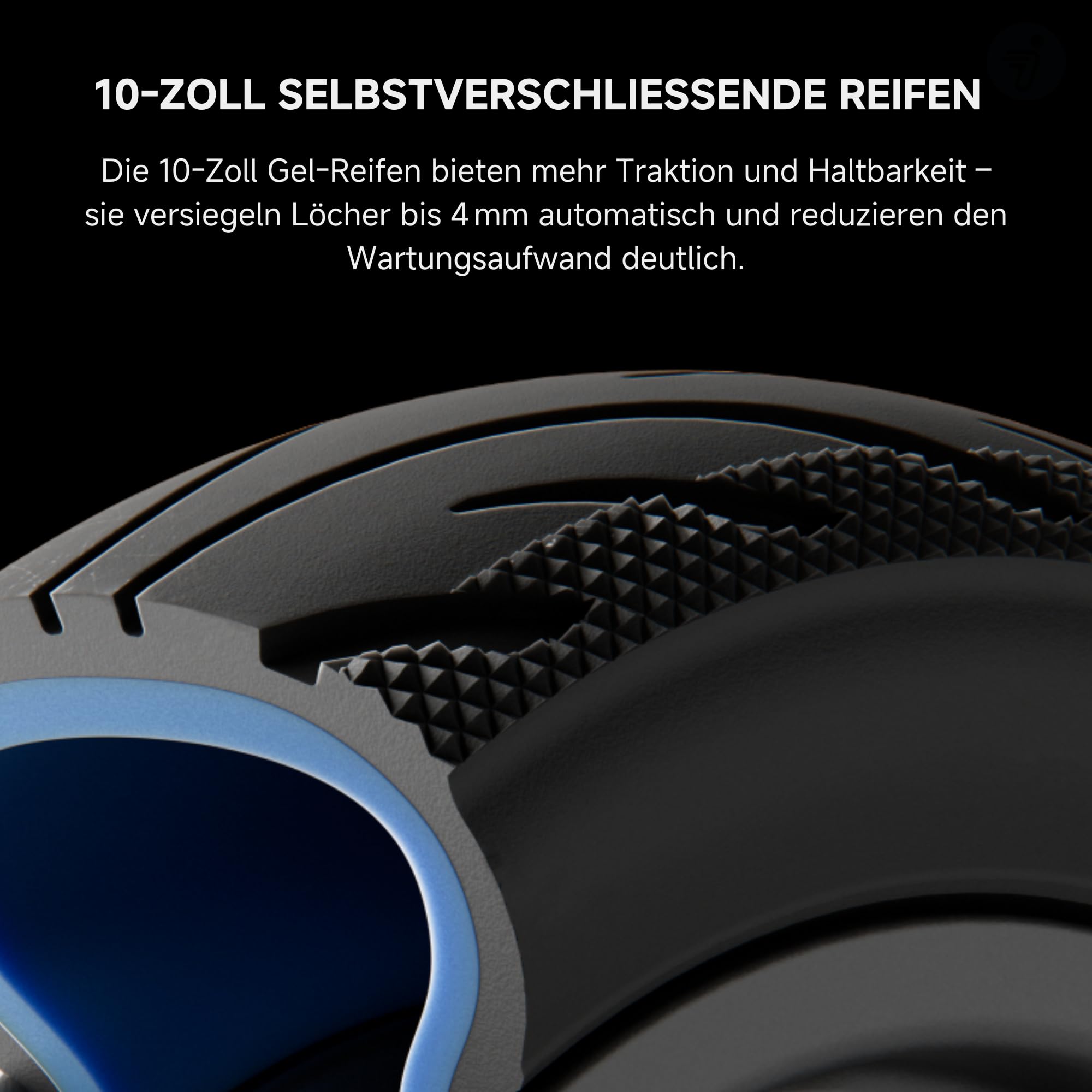 Segway-Ninebot F3 Pro D, E-Scooter mit Straßenzulassung für Erwachsene, 70km Reichweite im Eco-Modus, 120kg Tragfähigkeit, doppelte hydraulische Federung, Smart Display