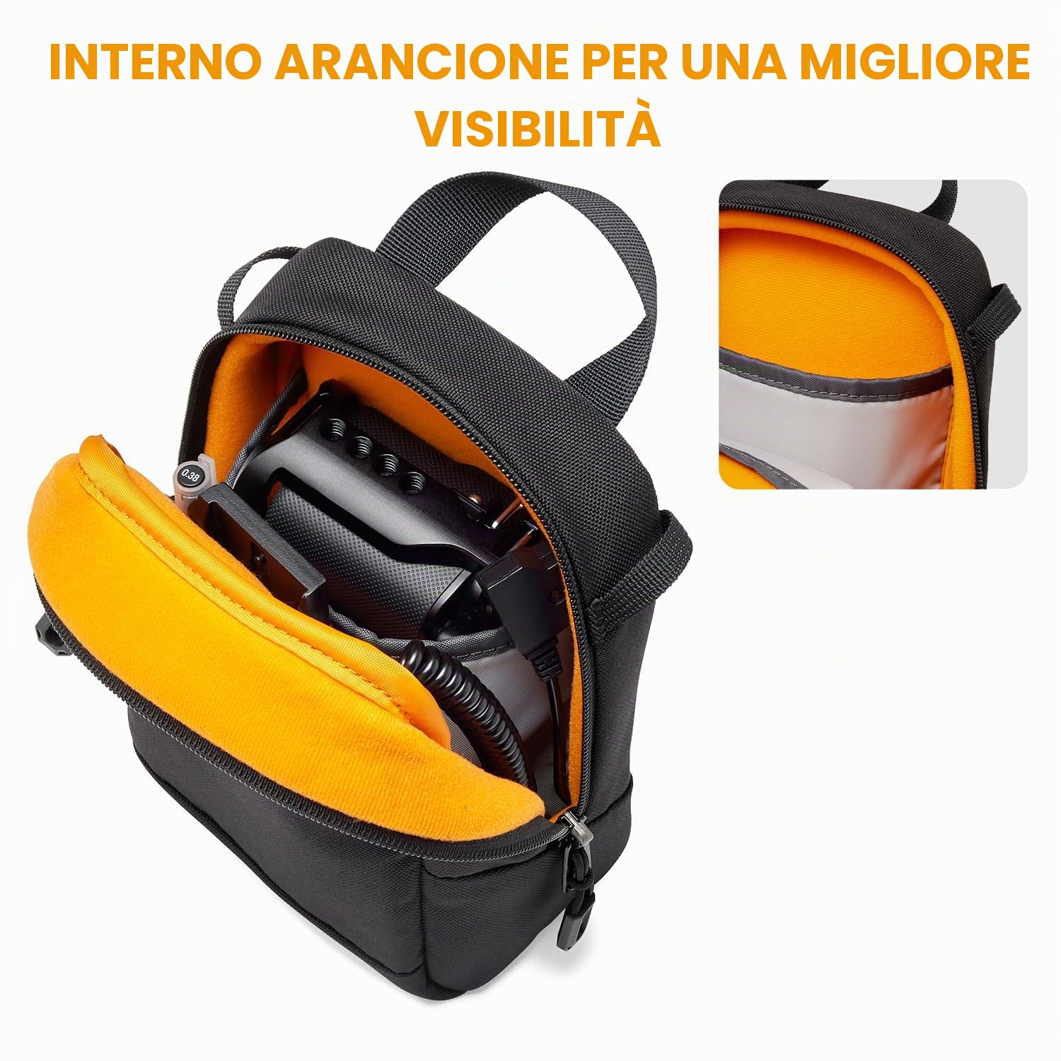 Lowepro ProTactic CS 60 III Custodia Modulare per Borsa Fotocamera, Compatibile con Zaino ProTactic 350/450 III, Dimensioni 17 cm x 8 cm x 12 cm, Accessori per Fotocamera
