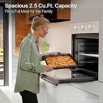 24 inch Built-in Electric Wall Oven, Stainless Steel