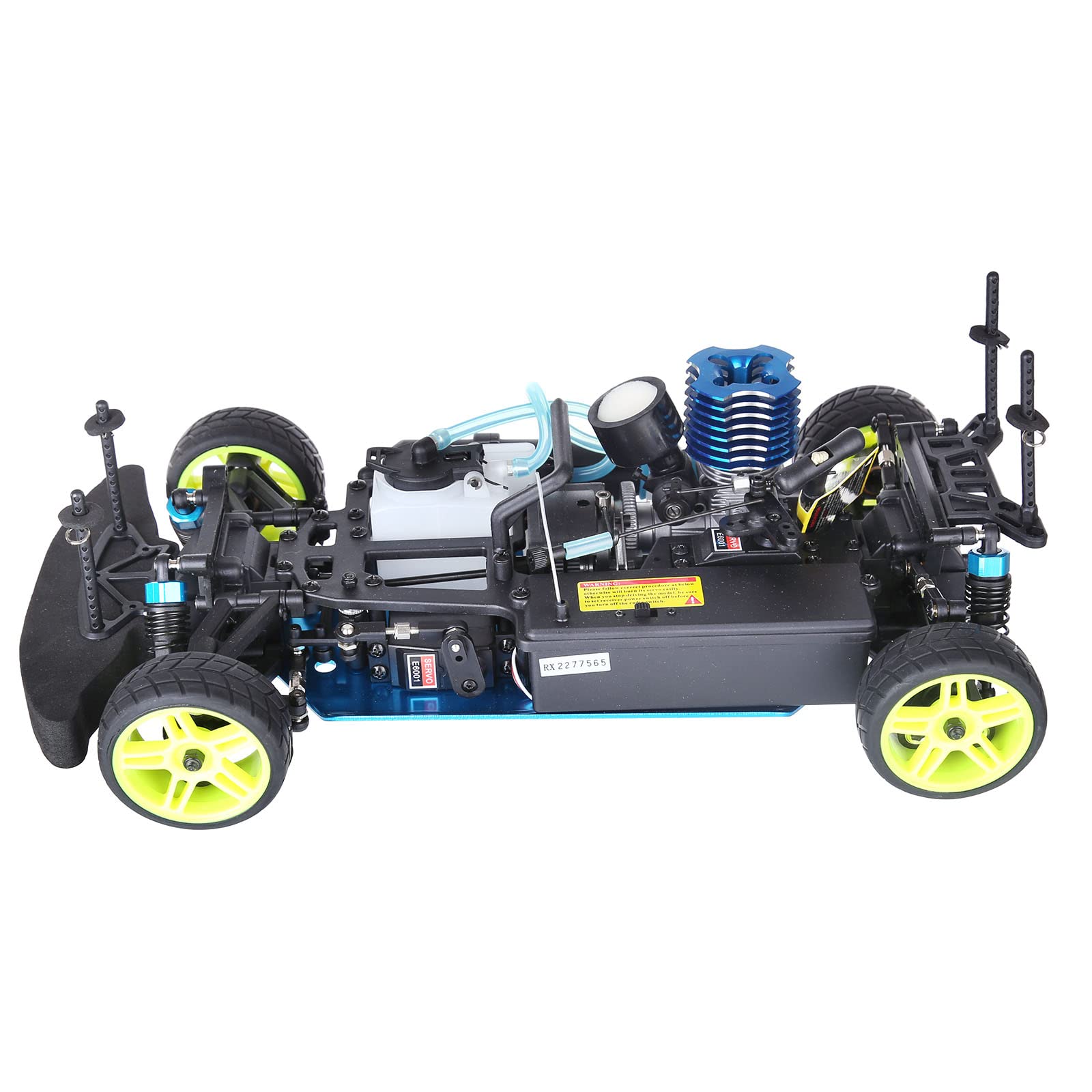 1/10 Nitro RC wózek drogowy, 2,4 G 4WD 2-biegowy samochód z 18CXP Nitro, RTR