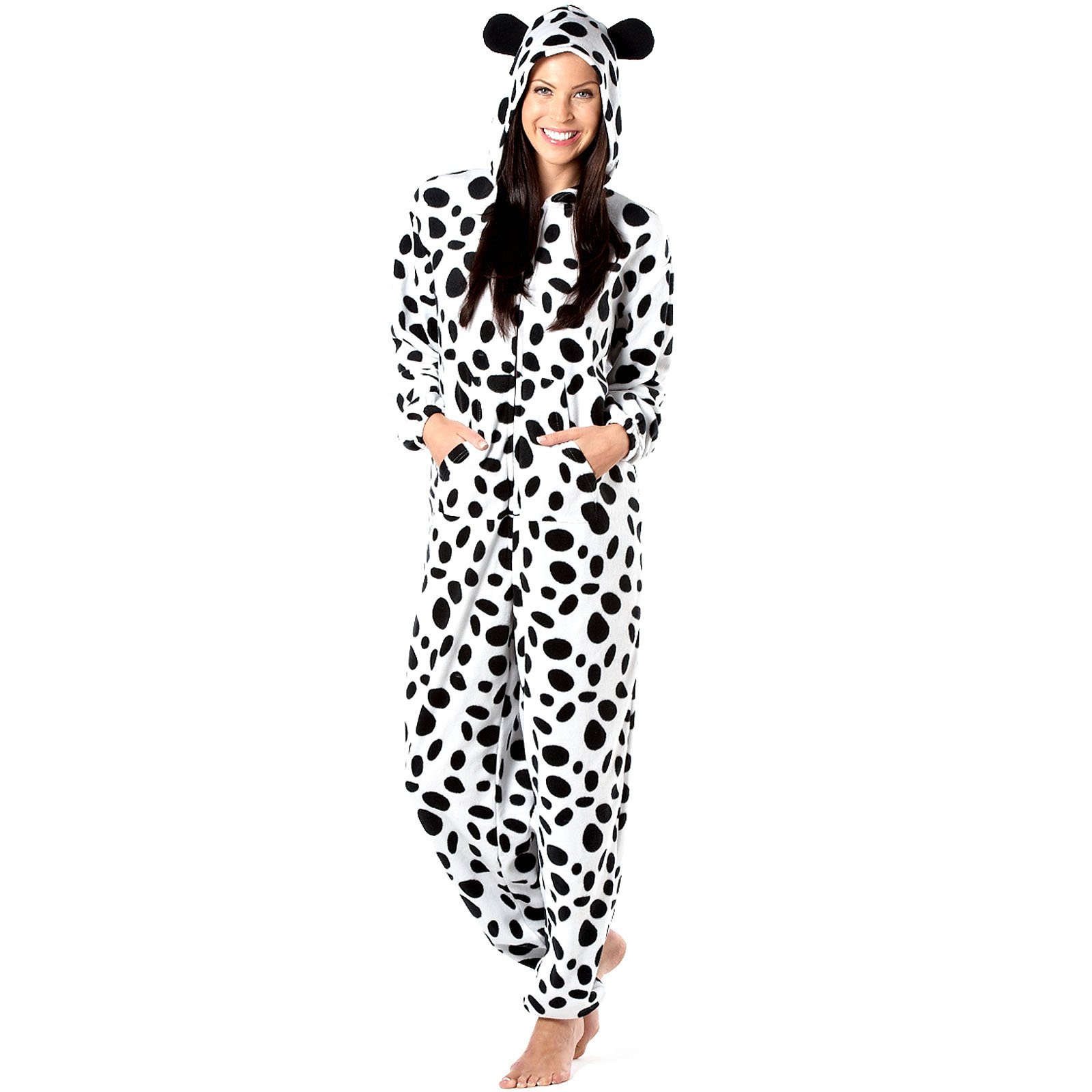 Selena Secrets ANIMAL PRINT Womens Onesie - DOG-PRINT - 16-18