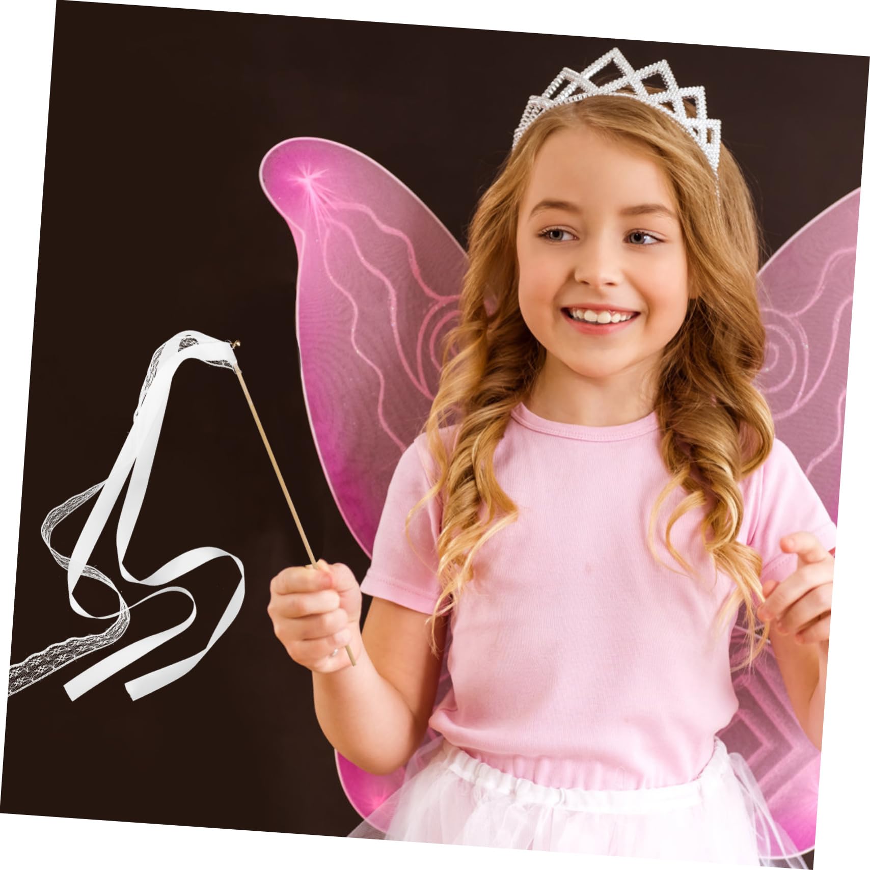 Anneome 30piezas Varitas De Raso Con Cuentas Doradas Para Bodas Fiestas y Celebraciones Accesorios De Cheer y Decoración Festiva