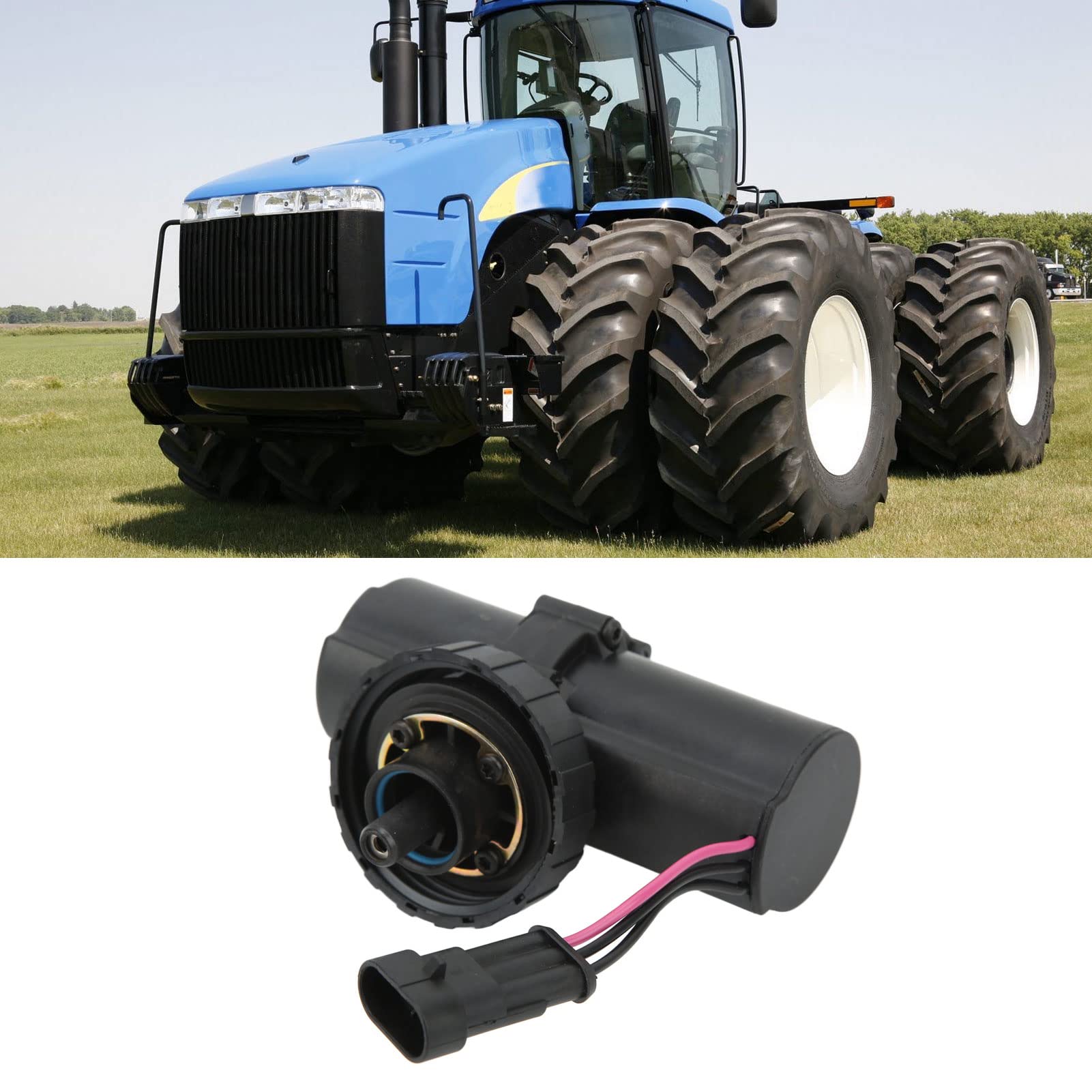 Bomba de Combustible, Bomba de Combustible 87802238, Accesorio de Bomba de Combustible para New Holland Tractor 555E 5610S 575E (24V)