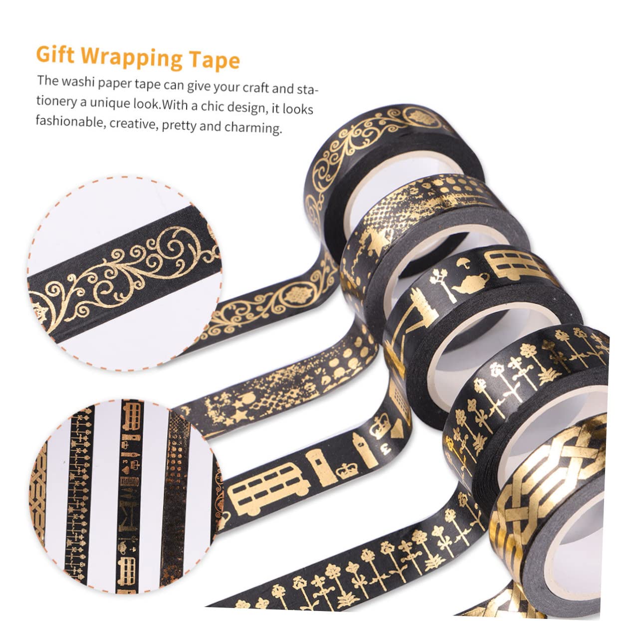 STOBOK 15rollen Diy Washi Tape Dekoratives Klebeband Für Scrapbooking Geschenkverpackung Und Kreative Bastelprojekte Für Planer Und Dekorationen