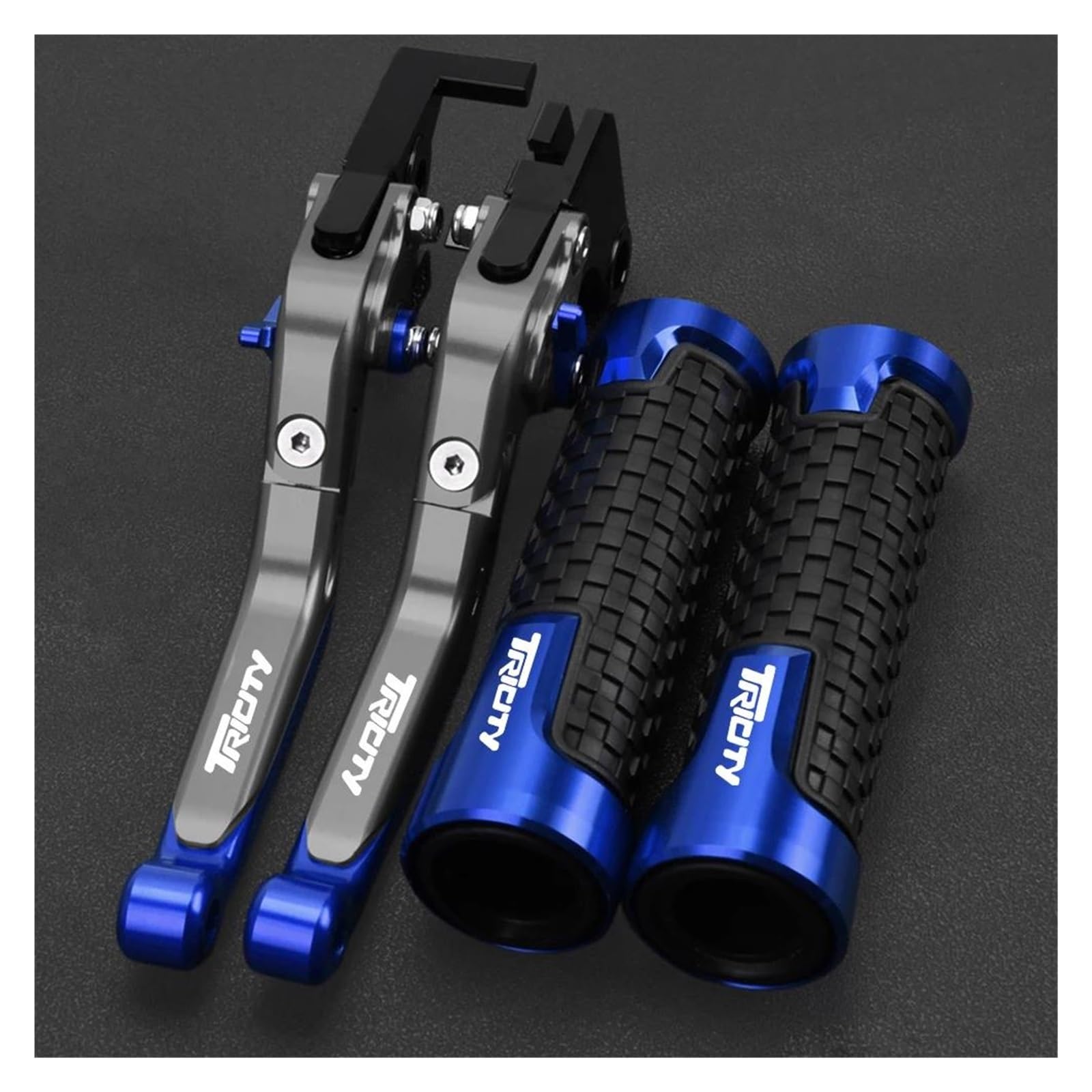 Uchwyty motocyklowe Klamki Hamulca Sprzęgła Do YAM&AHA TRICITY 125 155 TRICITY125 TRICITY155 2019-2025 Osłona Uchwytów Kierownicy(Blue4)
