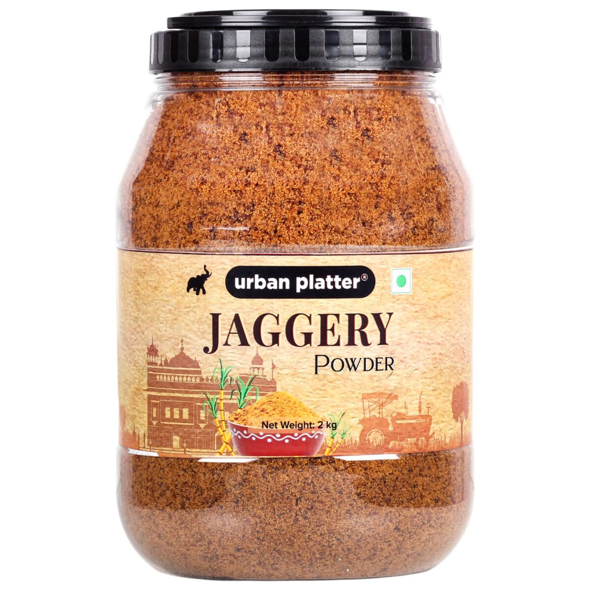 Urban Platter Jaggery Powder, 2Kg [Pure, Natural & Chemical Free]