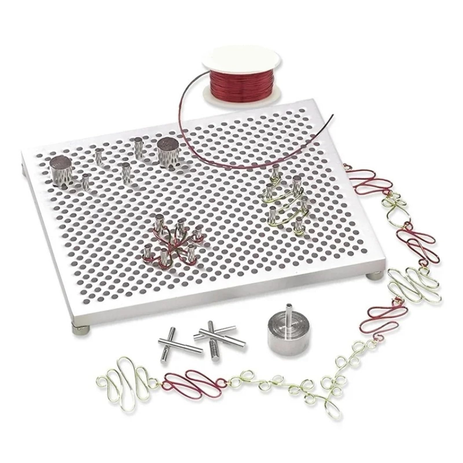 Juego de alicates para joyería Juego de alicates for joyería: herramientas for enrollar alambre y abrir anillos, ideal for abalorios, manualidades bisutería(34 piece set B)