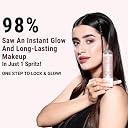 Europe Girl Glow Me Makeup Fixer -03 Sugar Pink Makeup Setting Spray | Hydrating, Sweat Control, & Radiant Finish | All-Day Long-Lasting Setting Spray for All Skin Types | Travel Size, Vegan & Paraben-Free gallery image