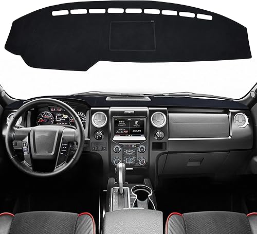 Miniatura 10 de SPEEDWOW Dashboard Dash Board Cover Mat Carpet Compatible with F150 2004-2008