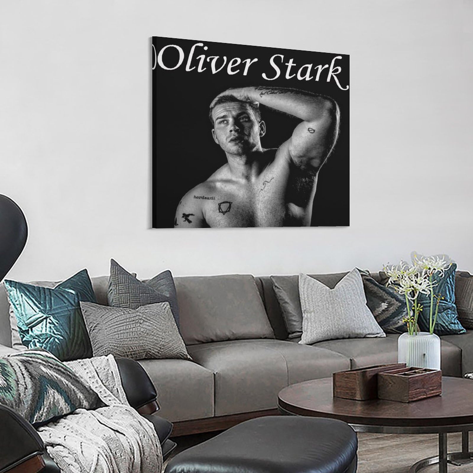 Oliver Leon Jones Oliver Stark British Actor Poster Painting On