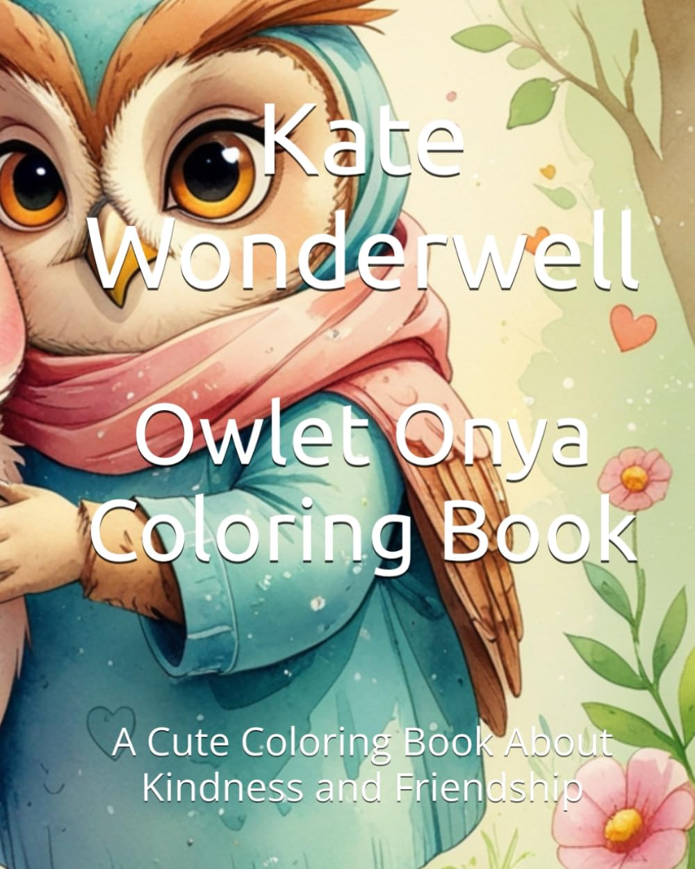 Owlet Onya Coloring Book: A Cute Coloring Book About Kindness and Friendship