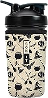 Vista 37 de Funda aislante de neopreno para botella mezcladora de proteínas Sok It BotlSok (Jardín inglés de picnic, se ajusta a botella mezcladora de 28 oz)