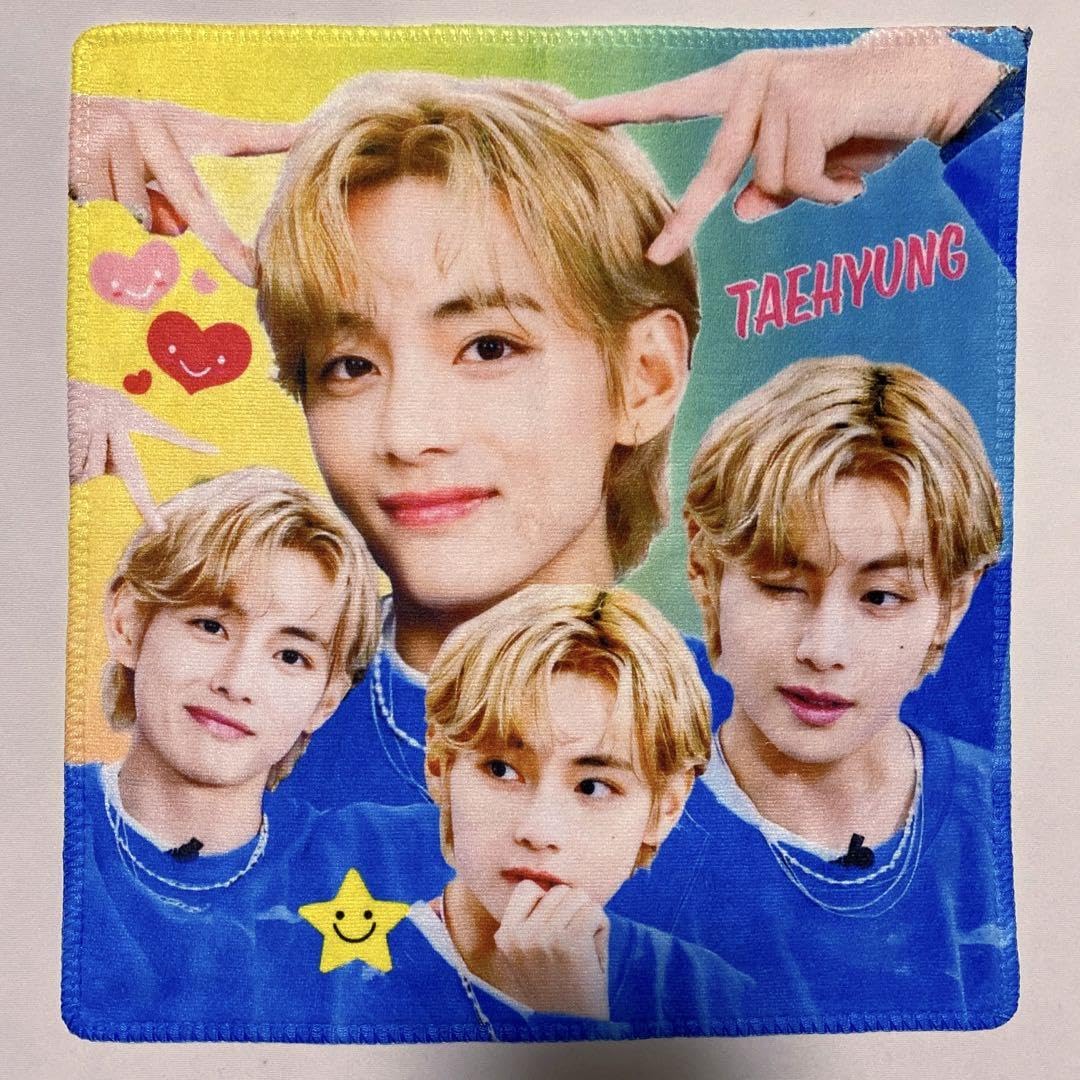 Amazon.co.jp: BTS テテハンドタオル サイズ30×30 : ホーム＆キッチン