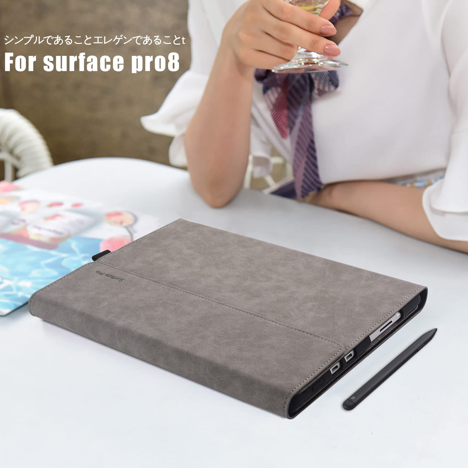 【保護カバー付き】Microsoft Surface Pro 8 Microsoft Surface Pro 8用カバー・ケース - Noreve