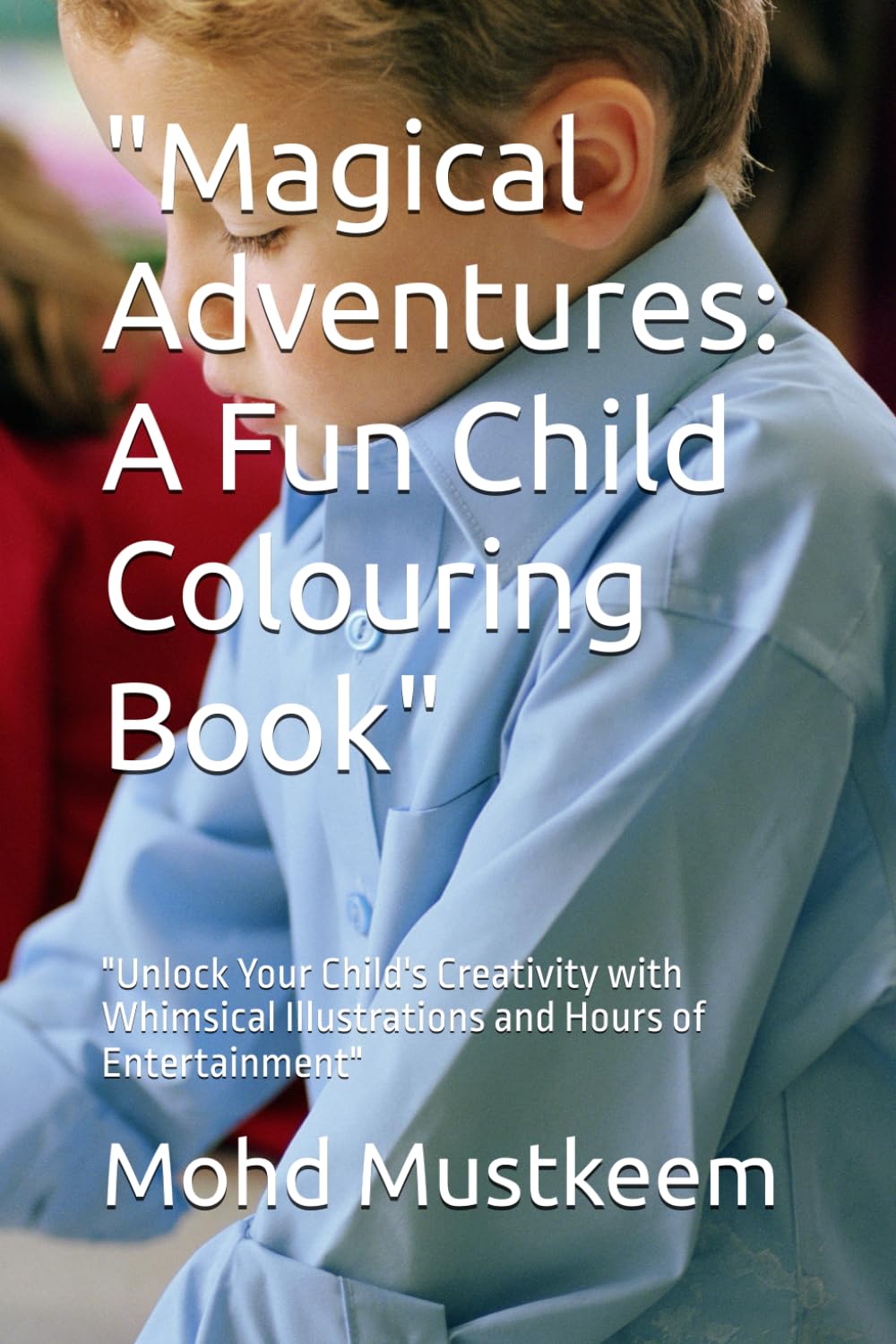 Livre de coloriage magique à offrir pour un anniversaire créatif et des heures de divertissement