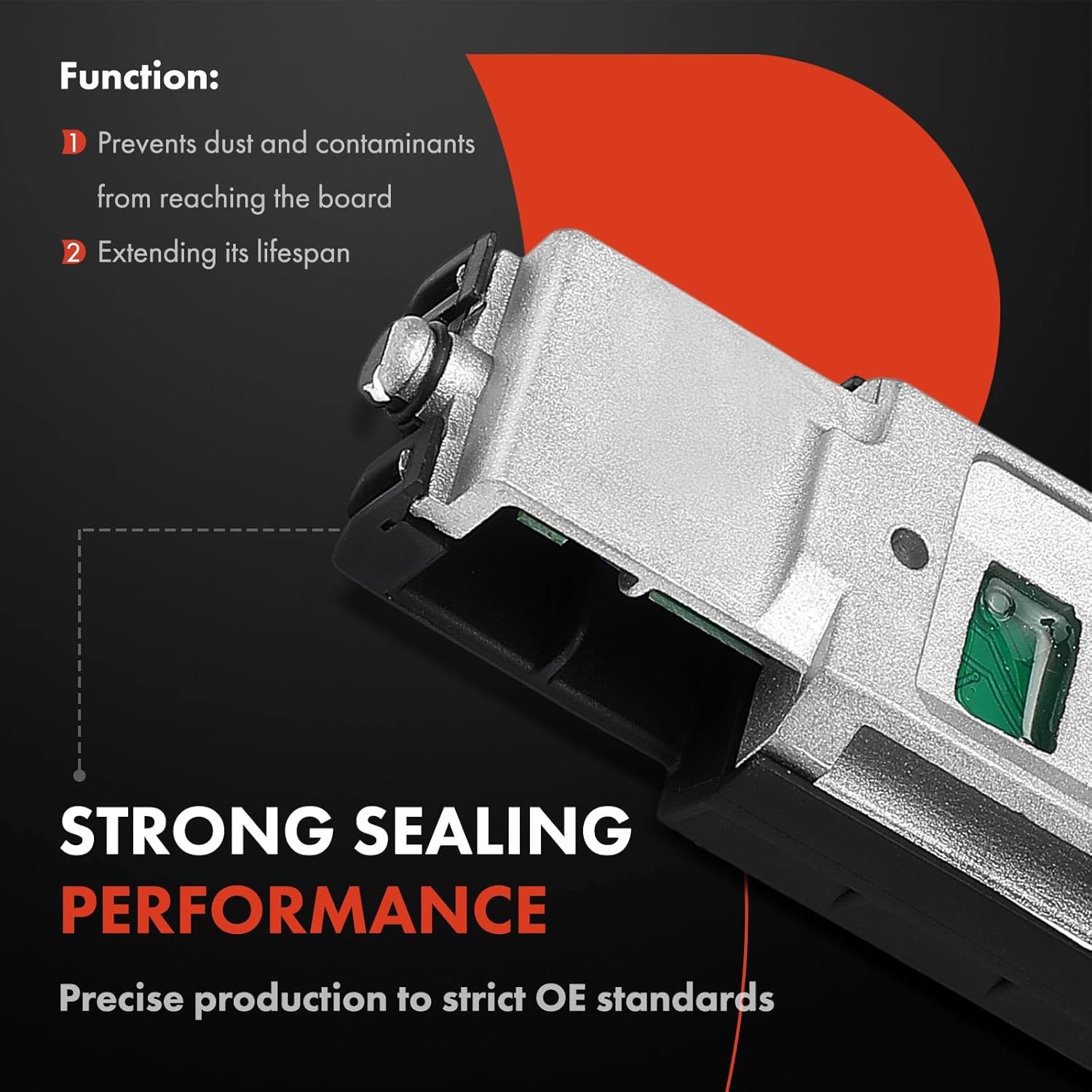 A-Premium Mass Air Flow Sensor Compatible with Hyundai Elantra 1996-2010, Elantra 2011-2012 2.0L, Tiburon 1997-2001, Tiburon 2003-2008 2.0L