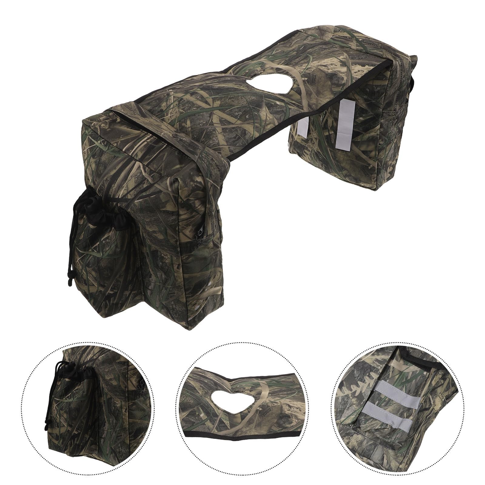 GALPADA Bolsa de Tanque para Motocicleta de Gran Capacidad Resistente de Tela Oxford Correas Ajustables para Aventuras y Viajes Prolongados en Utv y Motos de Nieve
