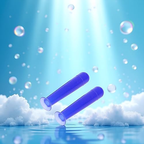 Miniatura 3 de Jowxsx 2 unids azul práctico lentes de contacto de silicona pequeñas ventosas Stick RGP Inserter Remover lentes de contacto casos accesorios para la