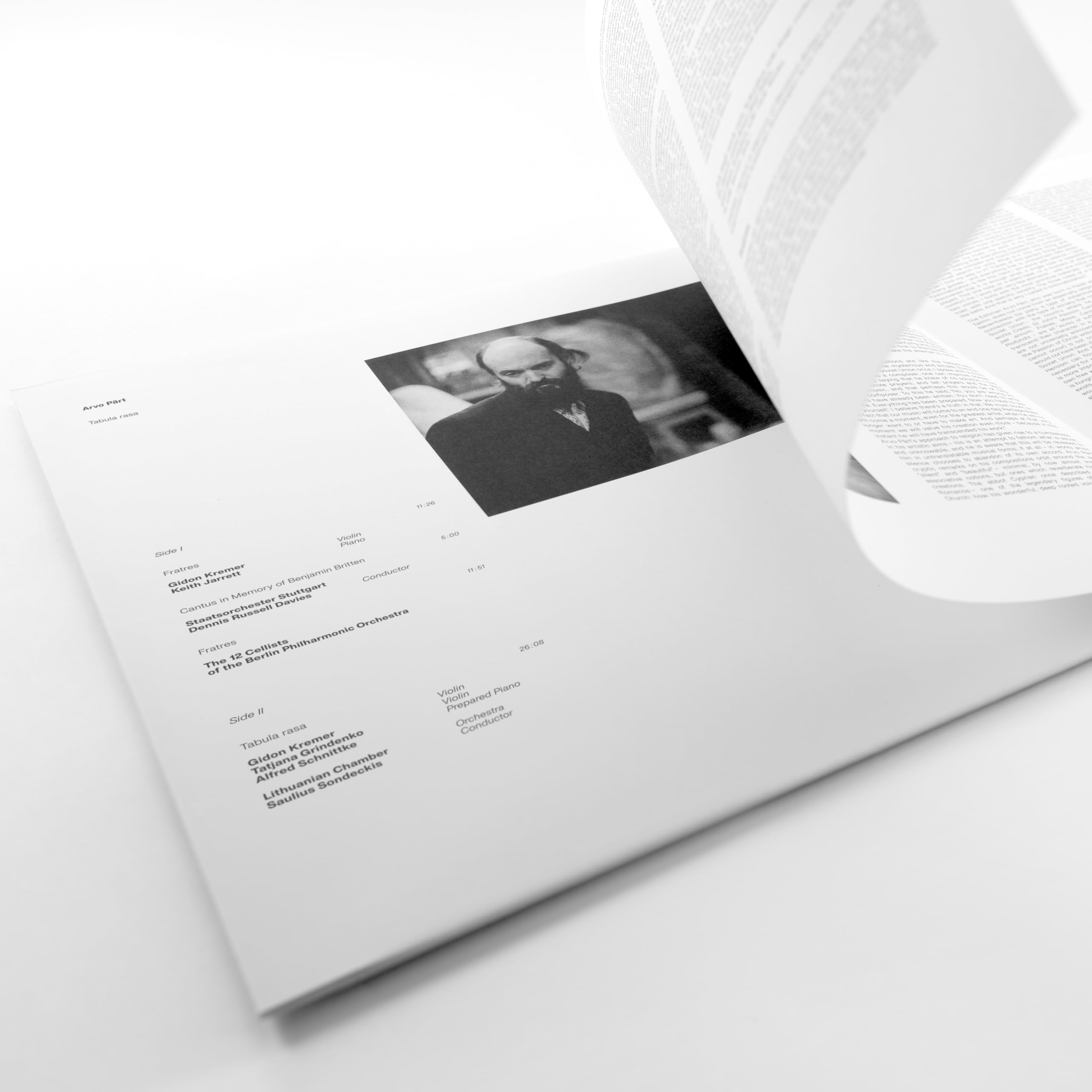 Arvo Part: Tabula Rasa