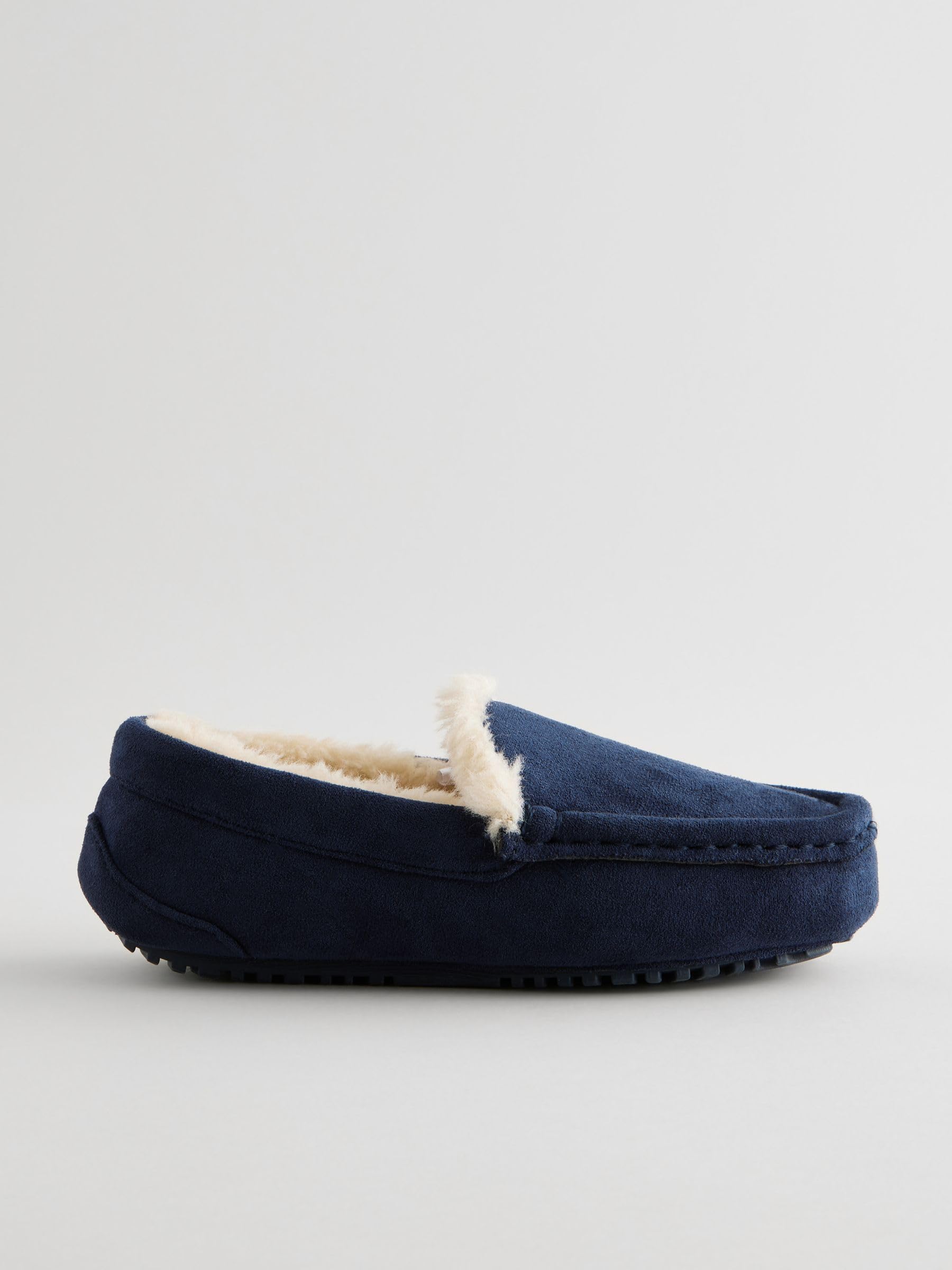 NEXT Garçon Chaussons Style Mocassins douillets