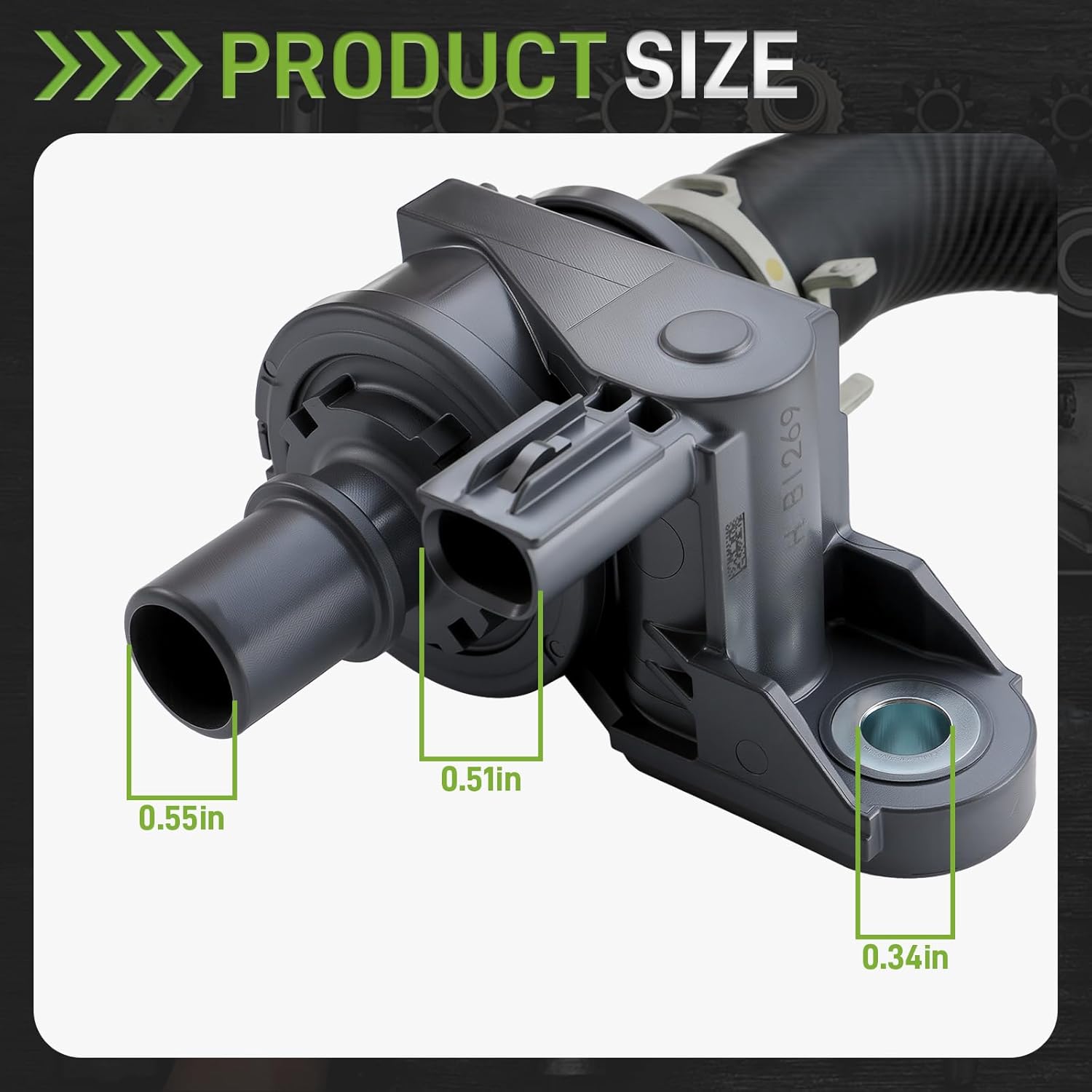 Radiator Bypass Hose Replaces 16260-F0010 Compatible with RAV4 2019-2023 Compatible with Avalon 2021 Compatible with Carmry 2018-2023 16260F0010 16260-25010 1626025010