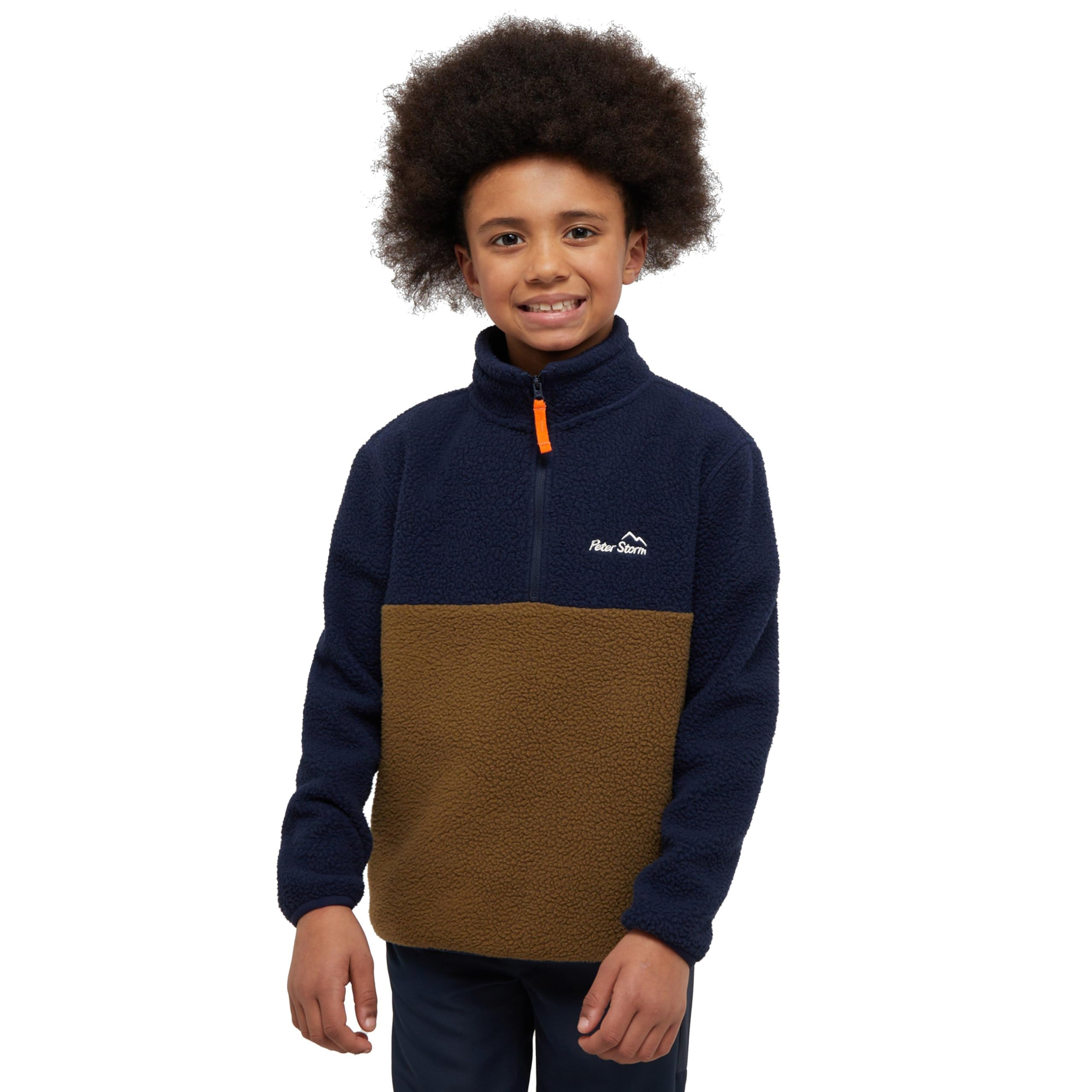 Peter Storm Kids' Borg Fleece Navy 13Y