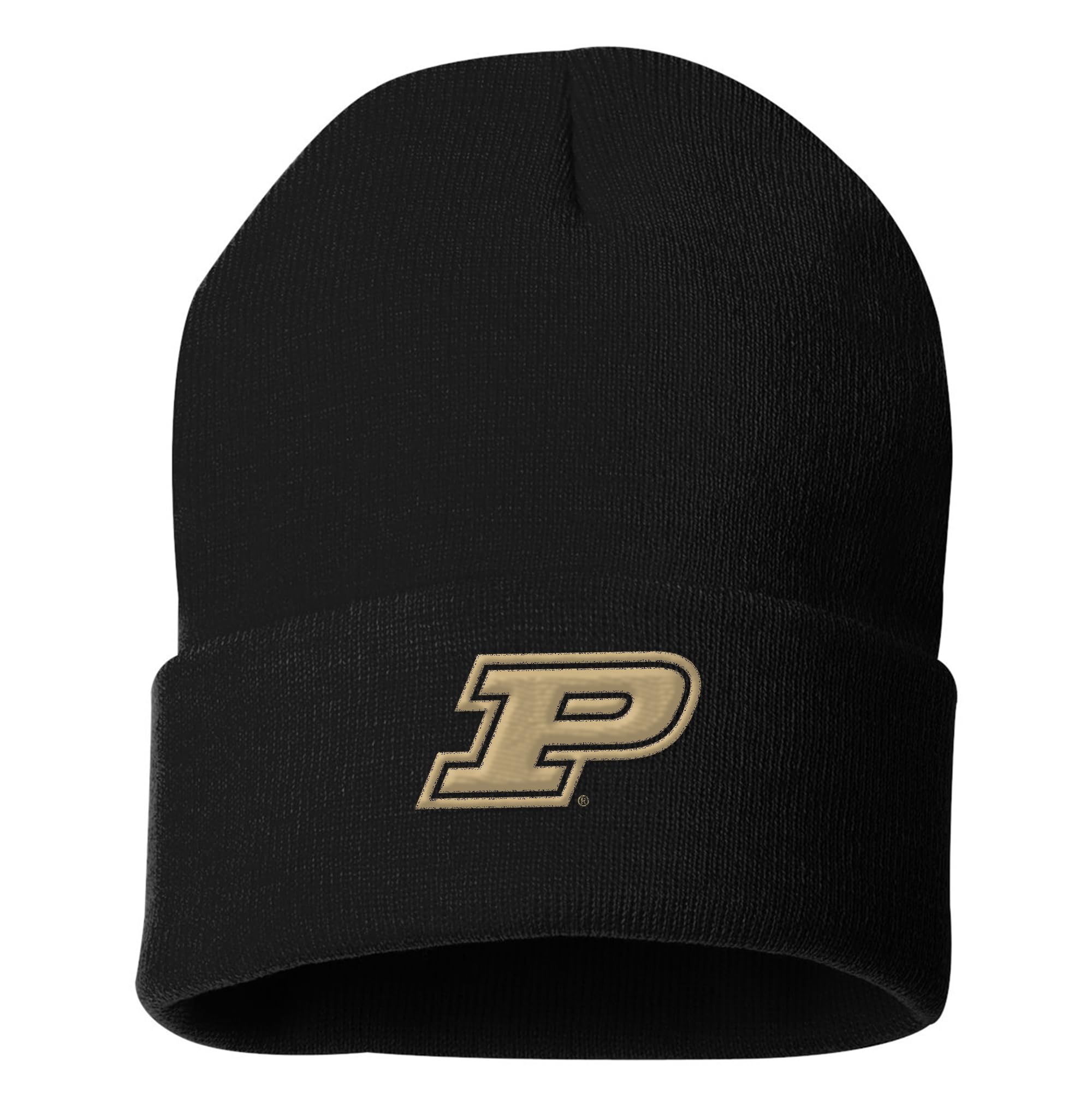 UGP Campus Apparel NCAA University - Gorro de punto sólido con logotipo del equipo deportivo