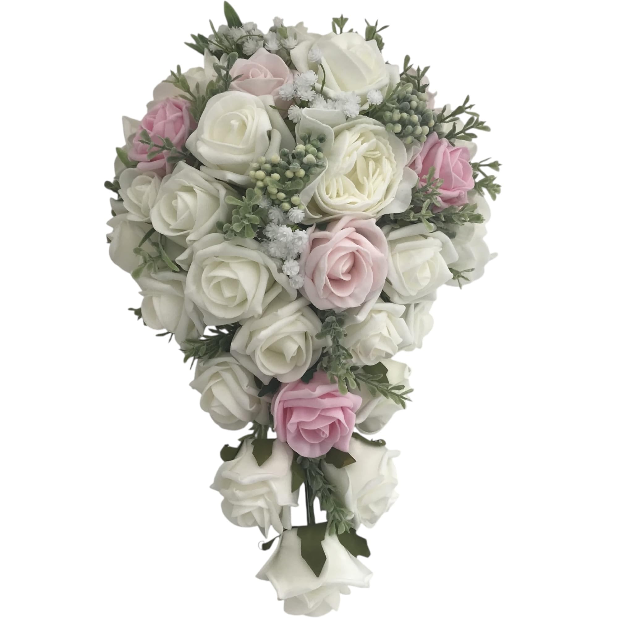 wedding bouquet brides teardrop