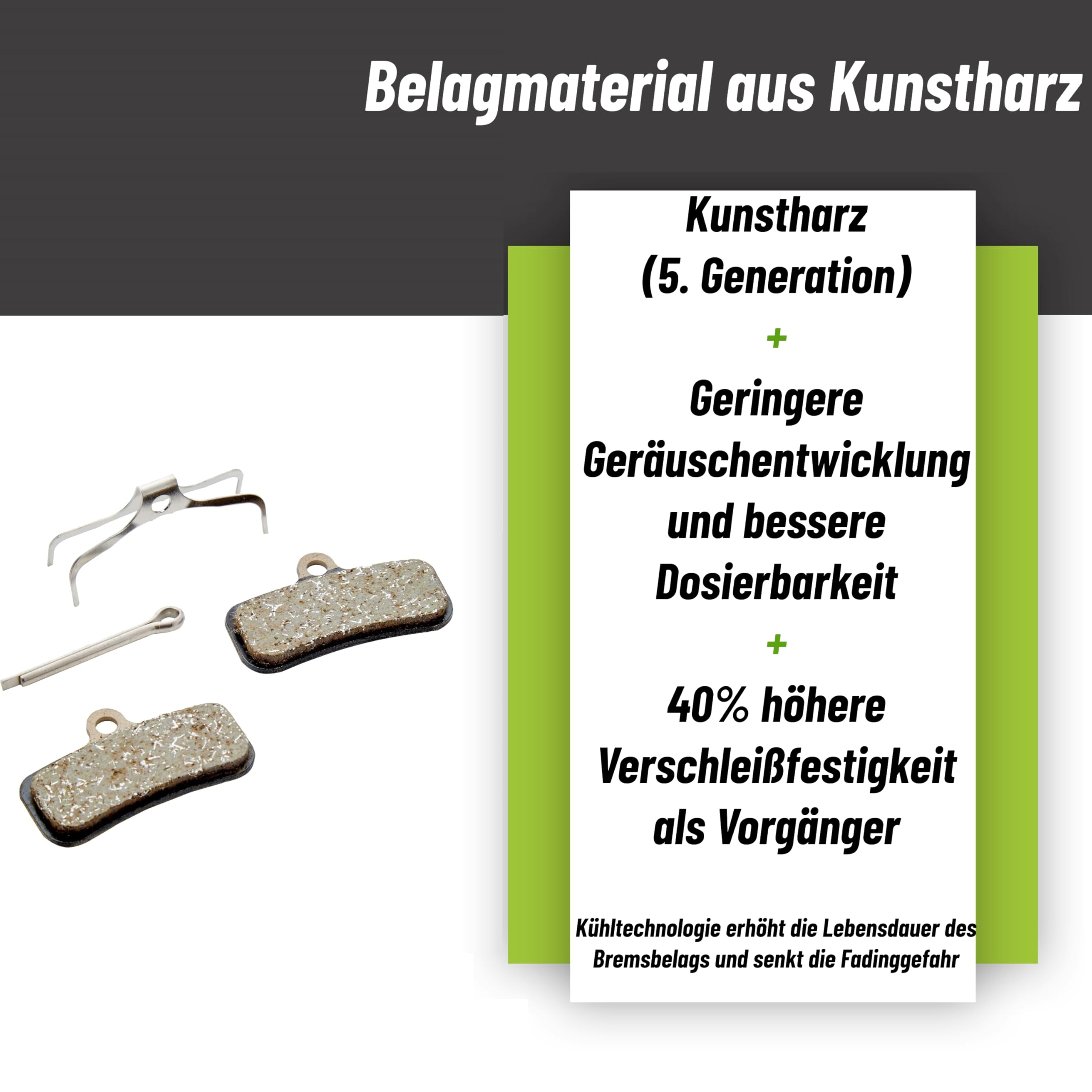 2er Set Shimano Bremsbeläge D03S (Doppelpacks) kompatibel mit BR-MT420, MT520, M6120, M8020, M8120 u.v.m. – inkl. MSZweirad Bleed Block – Resin Disc Brake Pads