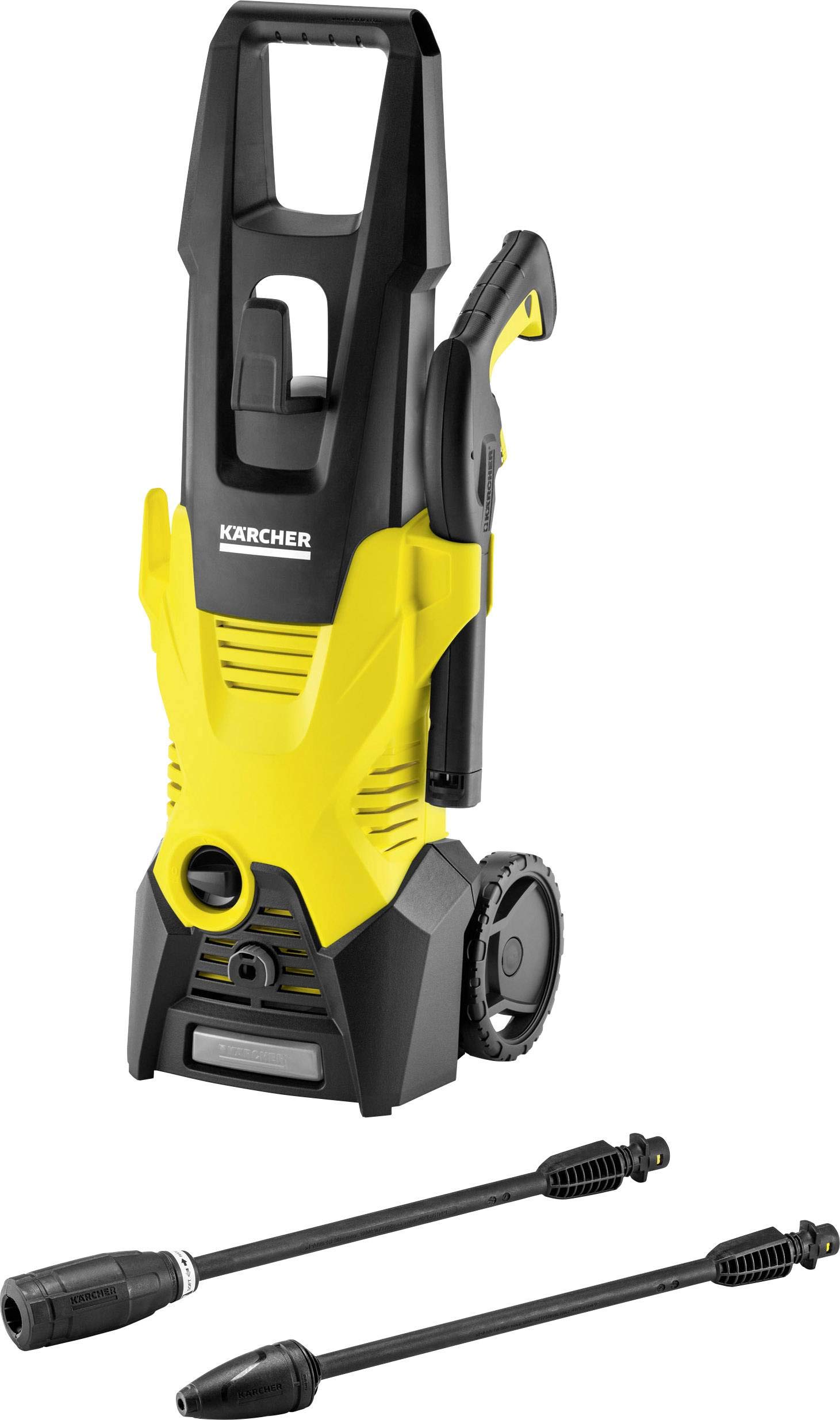 K3 Pressure Washer 1600W, Black/Yellow, 275 x 279 x 803 mm,1.601-838.0