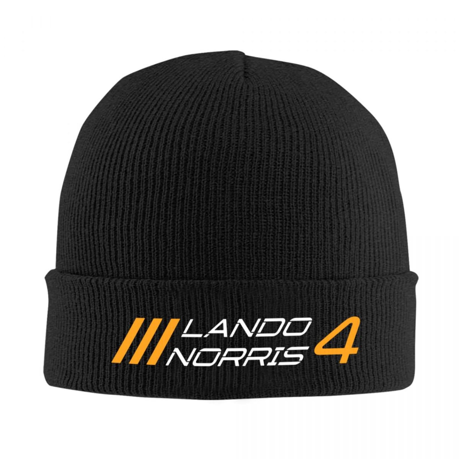 EIILHUED Lando Norris 4 Knitted Hats Quality Outdoor Graphic Unisex Headwear Knitted Caps