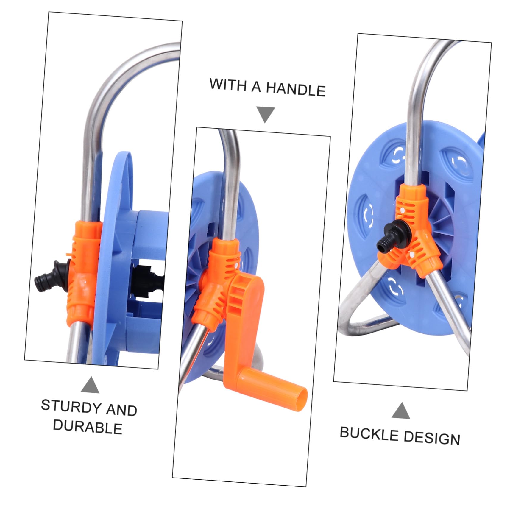 Toddmomy Enrouleur De Tuyau Arrosage Rotatif Pour Support De Rangement Pour Tuyau Arrosage