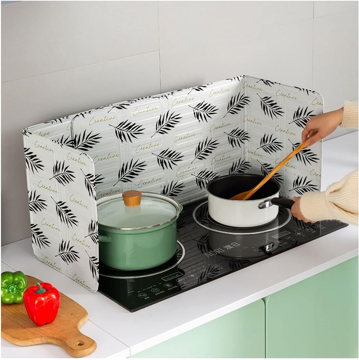 Grease Splash Guard Cooking Splash Guard Oil Splash Screen