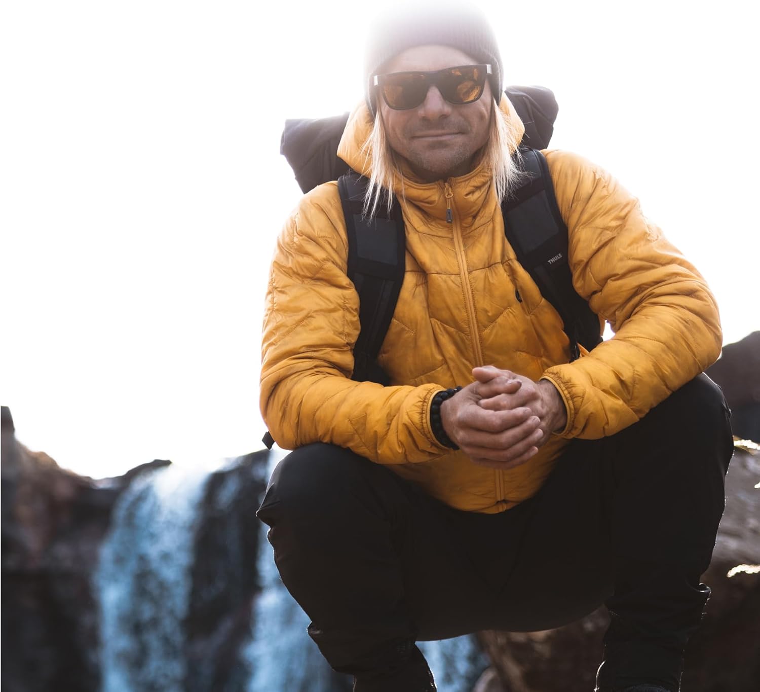 SMITH Lowdown 2 Sunglasses with Chromapop Lenses - Polarized Sunglasses - for Men & Women - Matte Black ChromaPop Photochromic Brown