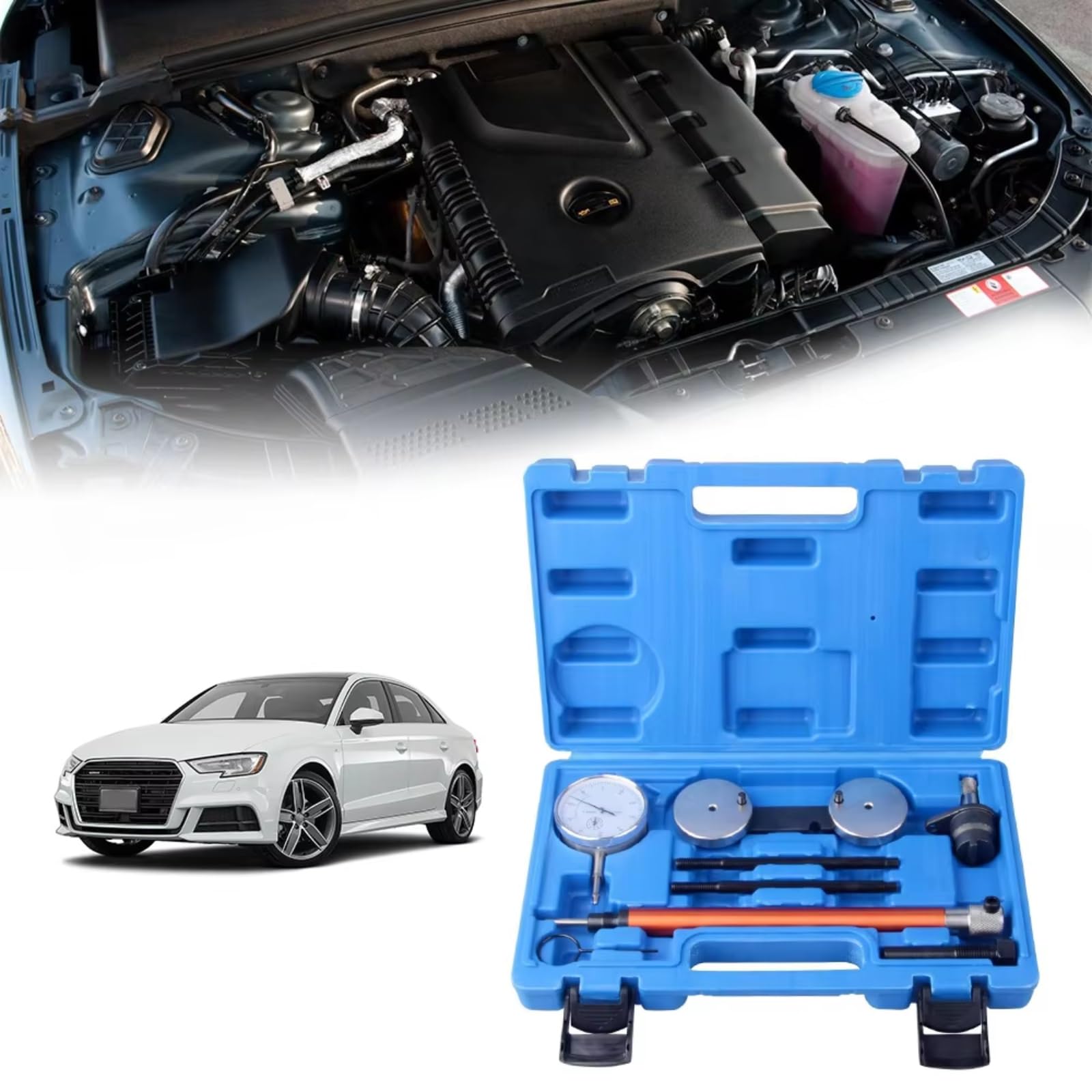1.2/1.4 TSI Kit Herramientas Sincronización Motor Kit Herramientas De Bloqueo T10340 T10414 Compatible Con Seat Para Altea Para Altea XL 2008 2009 2010 2011 2012 Herramienta De Ajuste Del Motor