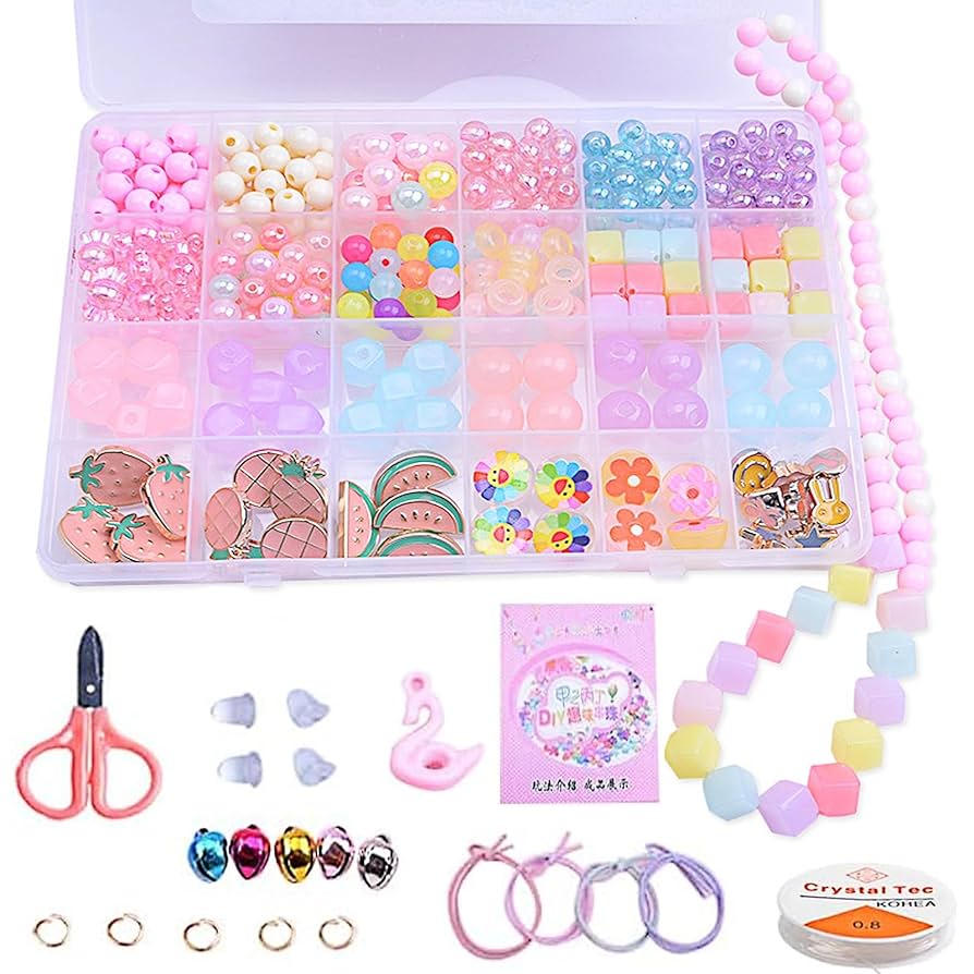 Amazon | ビーズ 工具セット 24マス ビーズアクセサリーキット