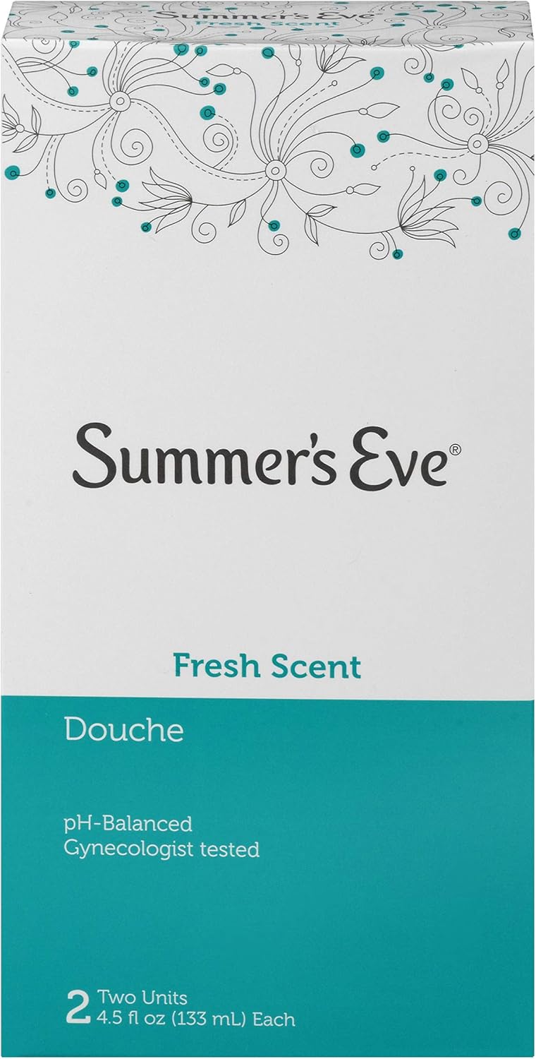 Summer's Eve Douche | Sweet Romance | 4-4.5 Fluid Ounces Each | pH Balanced & Gynecologist Tested: Health & Personal Care