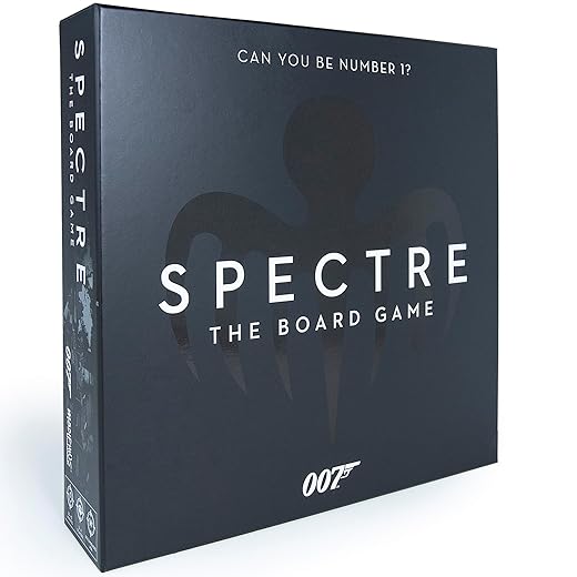 Spectre The Board Game | Spy Vs. Spy on The James Bond Movies for Adults and Kids | Ages 10+ | 2-4 Players | Average Playtime 20-45 Minutes | Made by Modiphius Entertainment