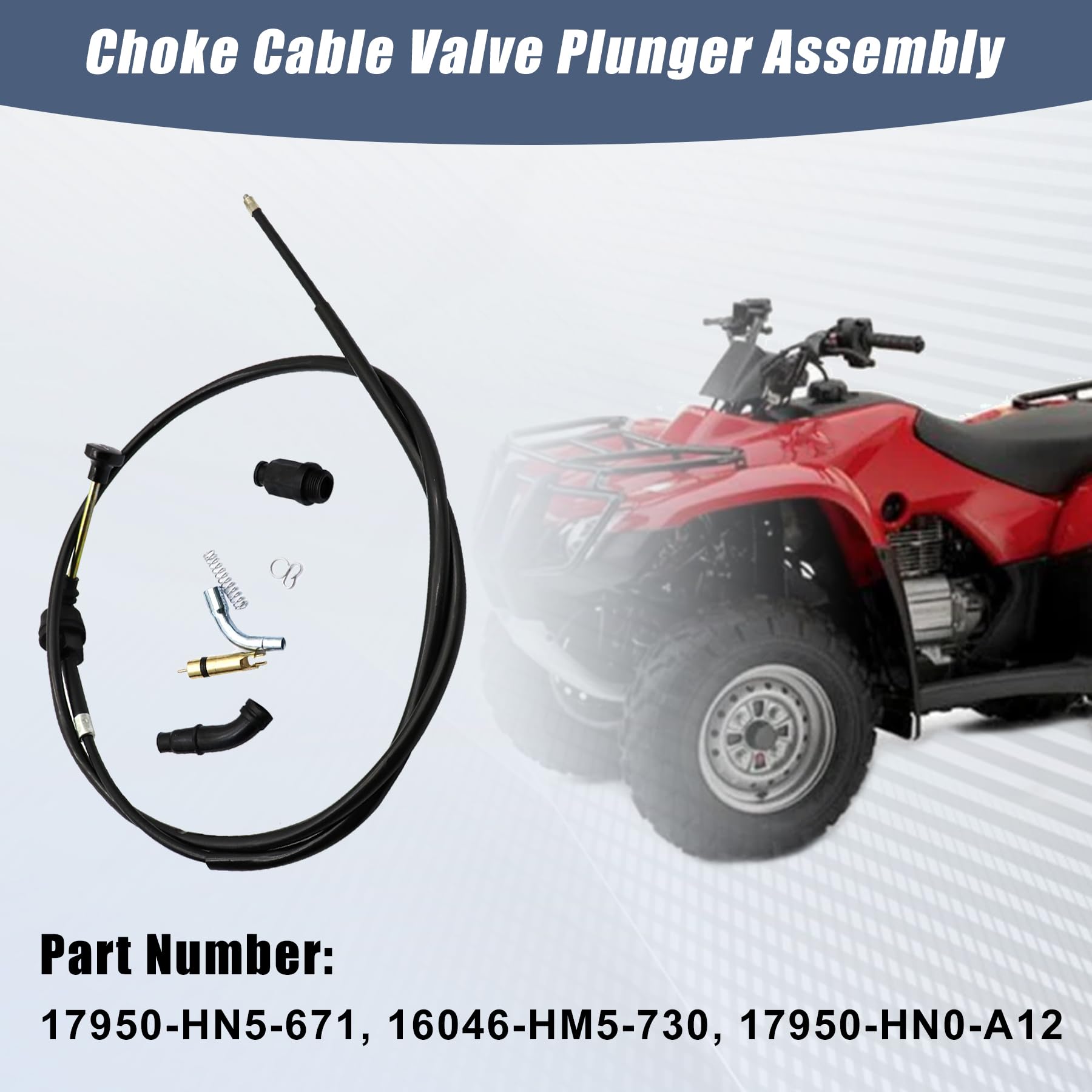 Caltric Clutch Kit For Honda Rancher 350 ATV (2000-2006) - Includes Friction Discs, Steel Plates & Springs