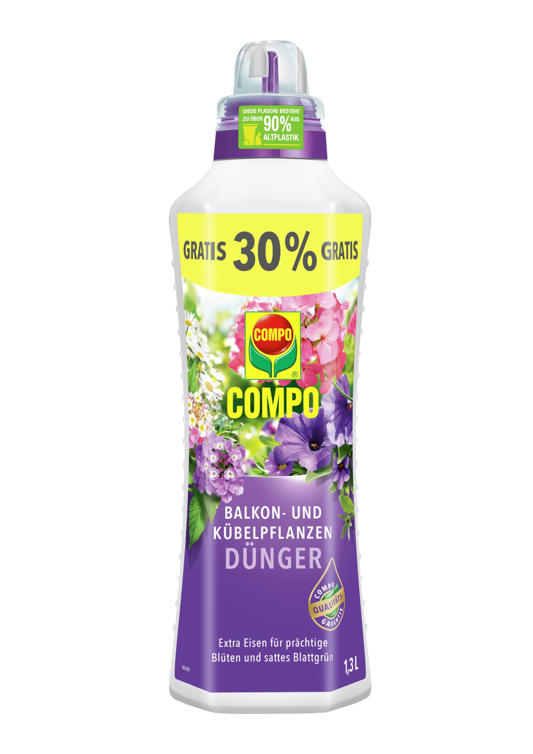 Compo Balkon- und Kübelpflanzendünger 1,3l
