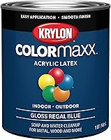 Vista 18 de Krylon® COLORmaxx™ - Pincel para pintar, satinado, negro, 1/2 pinta