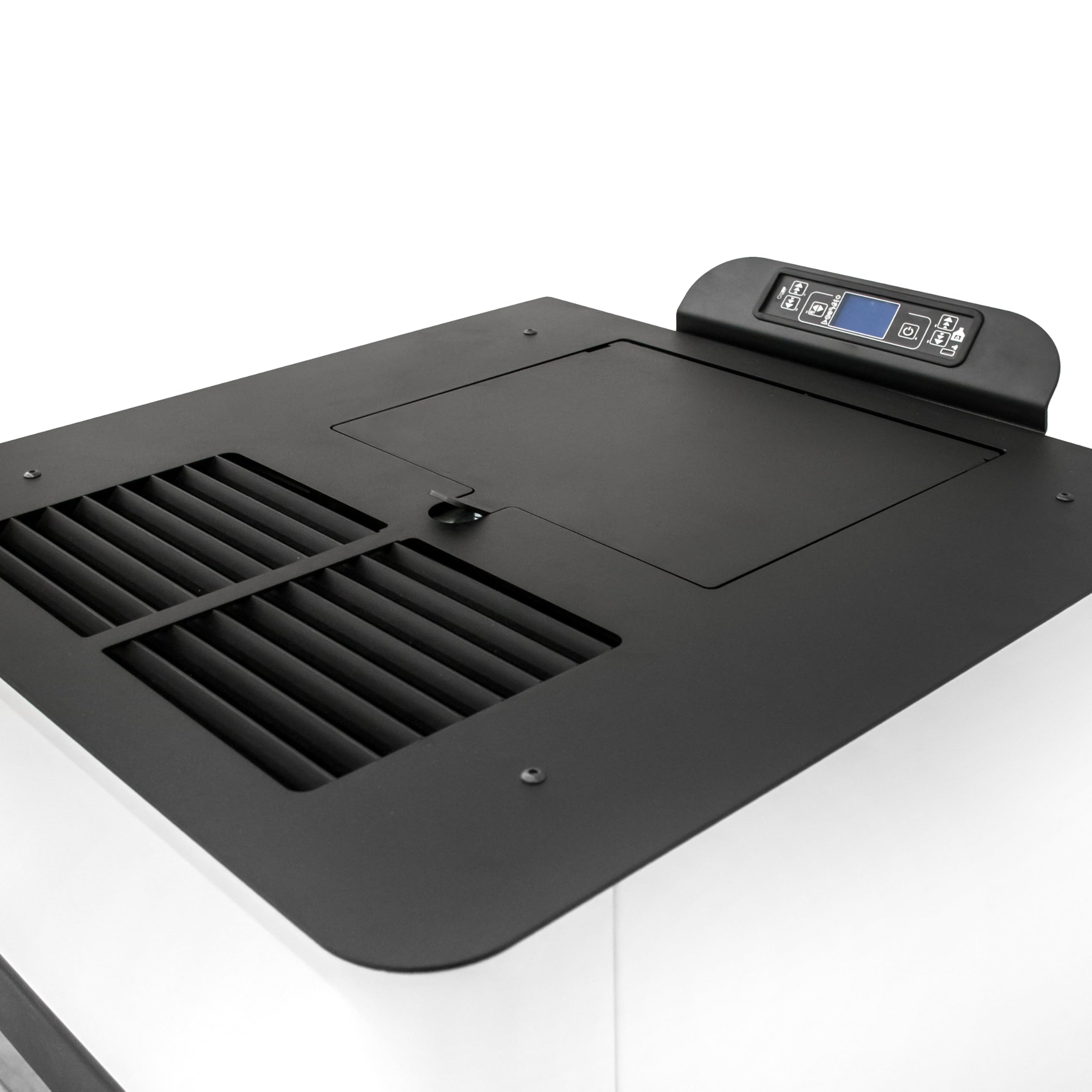 STUFE A PELLET ITALIA Super 12 KW Canalizada 5 estrellas – Estufa de pellets de aire ventilado, eficiencia 91% calentador, 120 m², autonomía de 15 h, programable, 5 velocidades y potencias, garantía