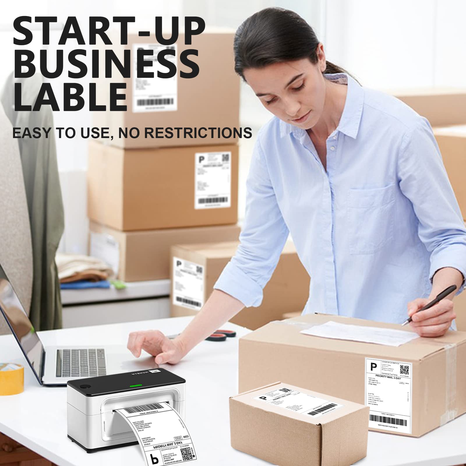 SANBOTT Printer Labels: Printer Label