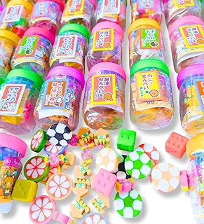 ガチャガチャ カプセル 景品 60個 48mm ガチャポン ガシャポン 縁日 子供 男の子用 女の子用 男女兼用 駄菓子屋さん消しゴム