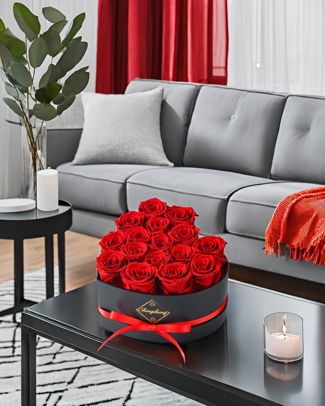 16 Flowers Forever Preserved Roses in Heart Box, Preserved Flowers for Delivery Birthday Gifts Women Anniversary Forever Flowers for Mothers Gift Real Rose Forever Gifts for Women Mom Wife - Image 6