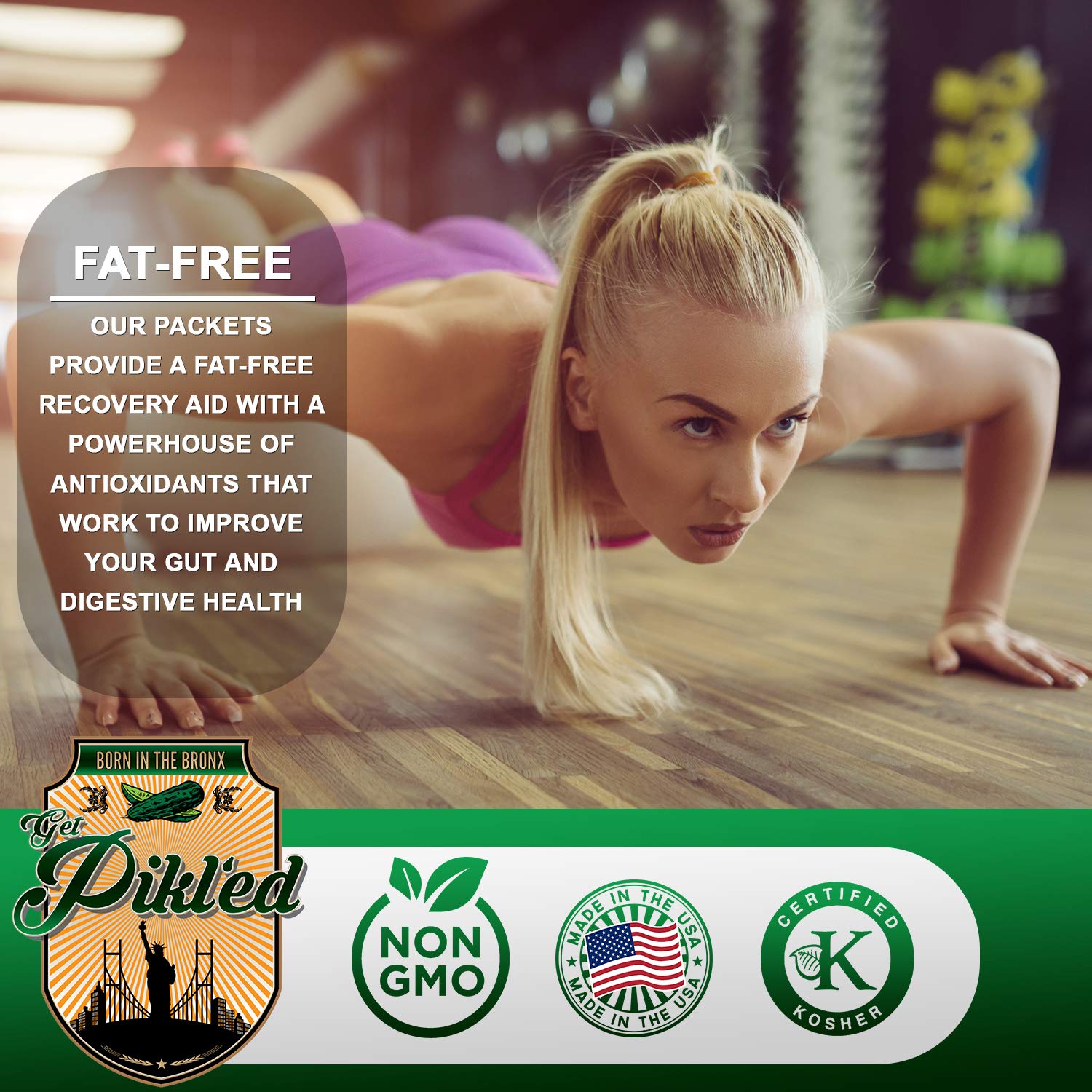 Kosher Pickle Juice Shots for Leg Cramps Electrolyte Solution Pickle