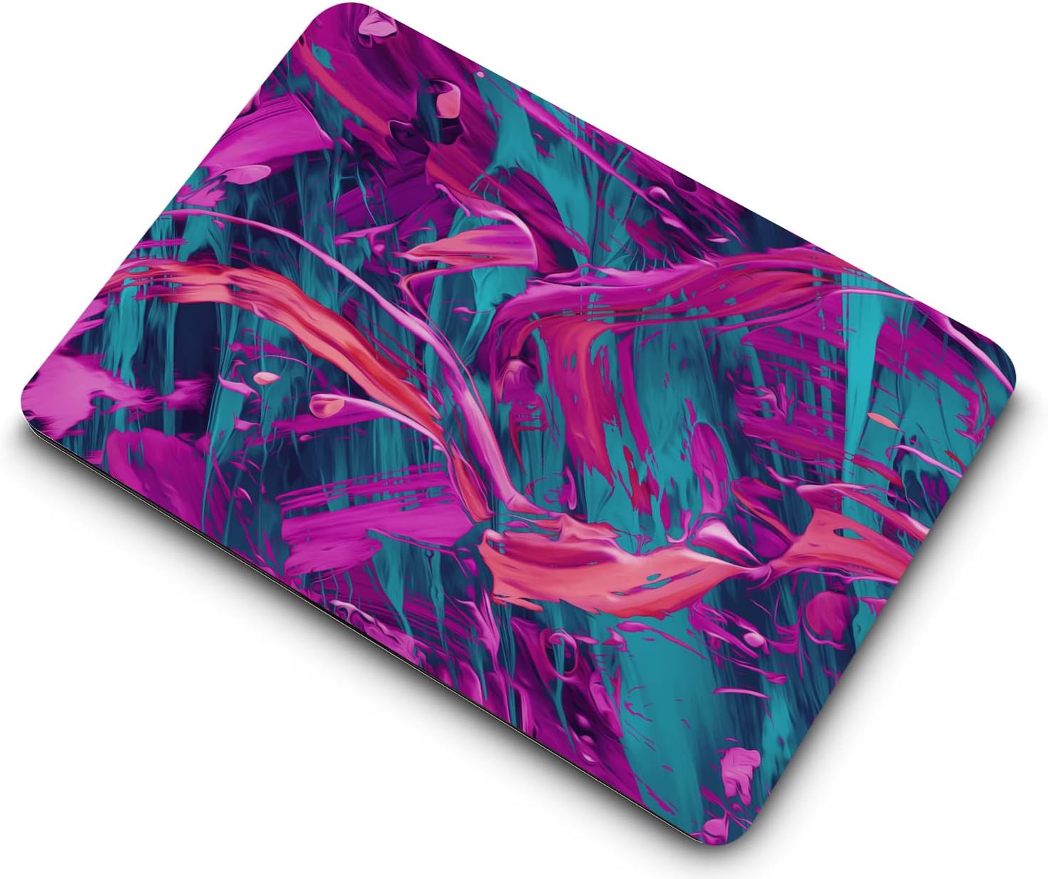 Hard Case Compatible with MacBook Pro 16 Inch Case 2020 2019 Release Model A2141 with Touch Bar and Touch ID, Color Printing Matt Plastic Hard Shell Cover Case - Rose red