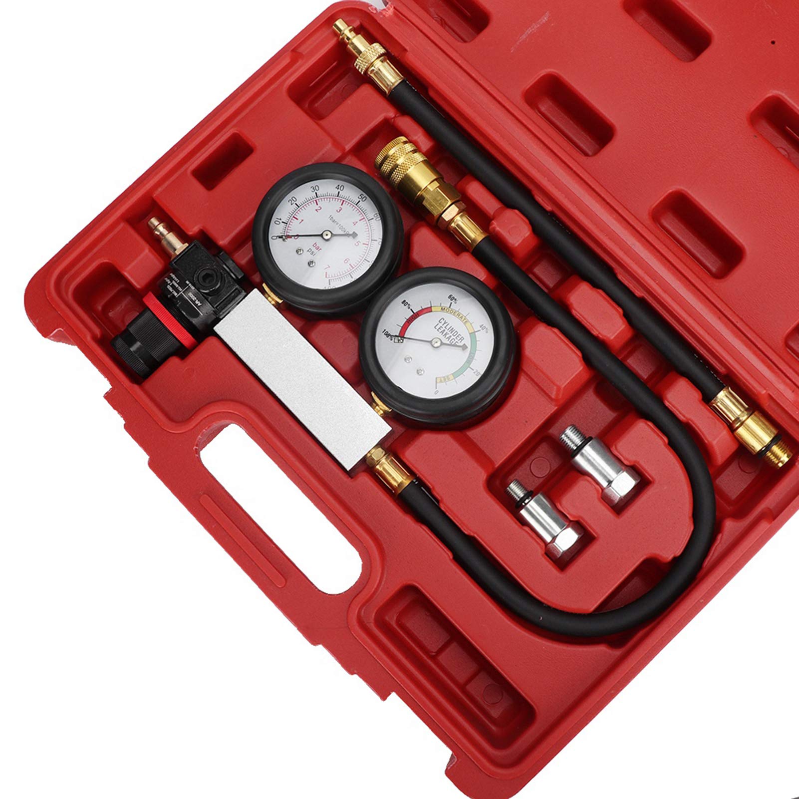 Detector de compresión del probador de fugas de cilindros para diagnóstico de motores de gasolina