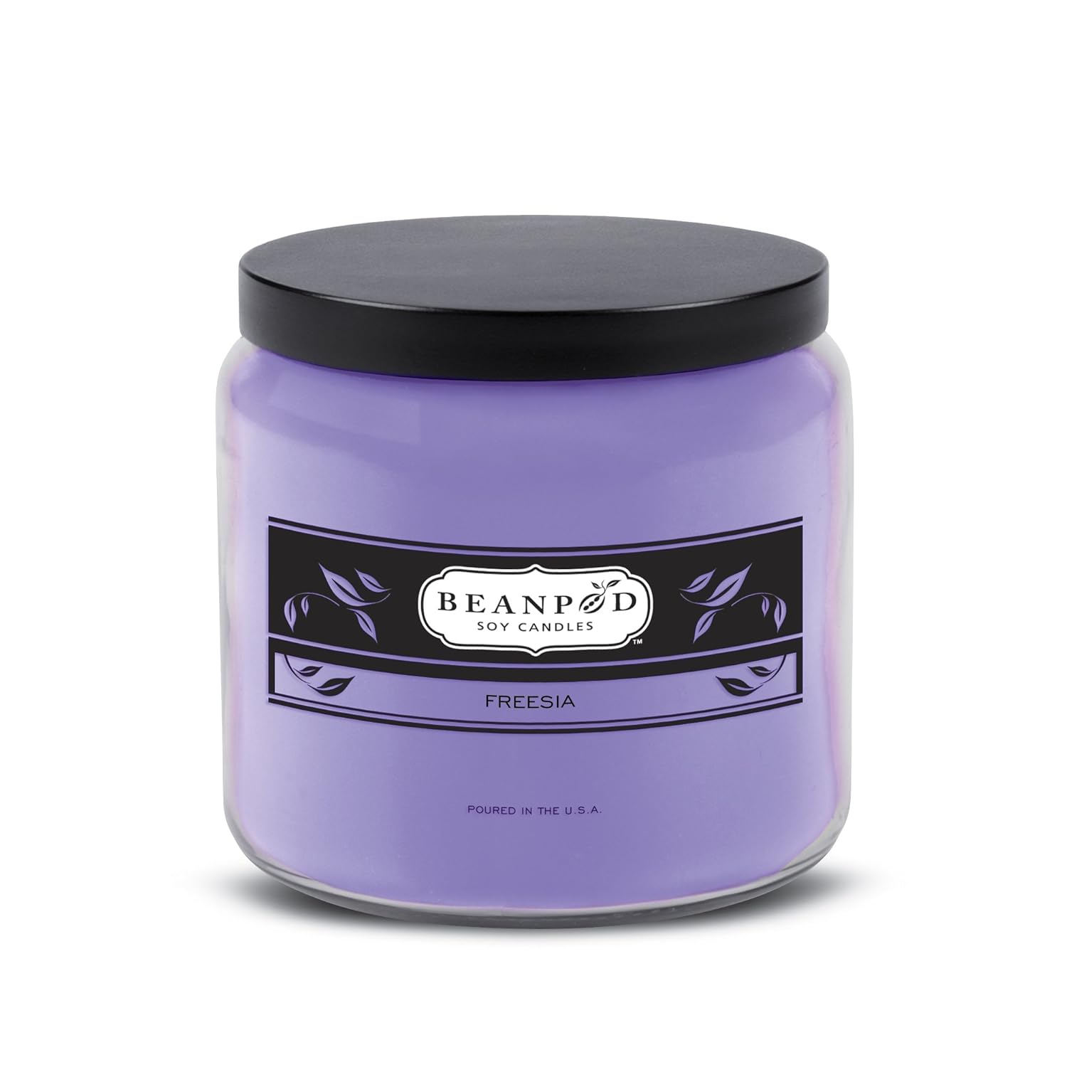 Beanpod Candles Scented Candles, Freesia, 16 Ounce