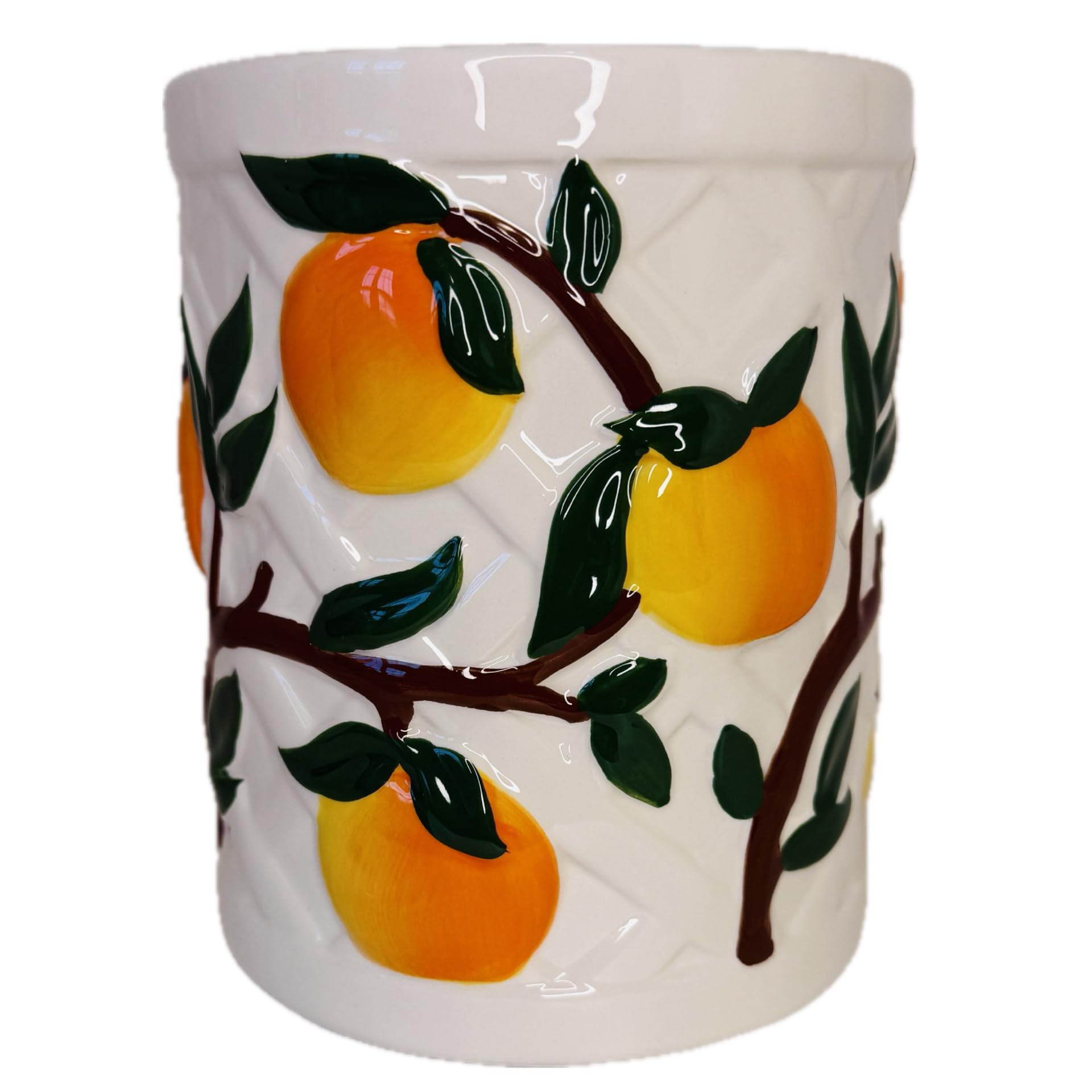 Bath & Body Works Peach 3-Wick Candle Holder